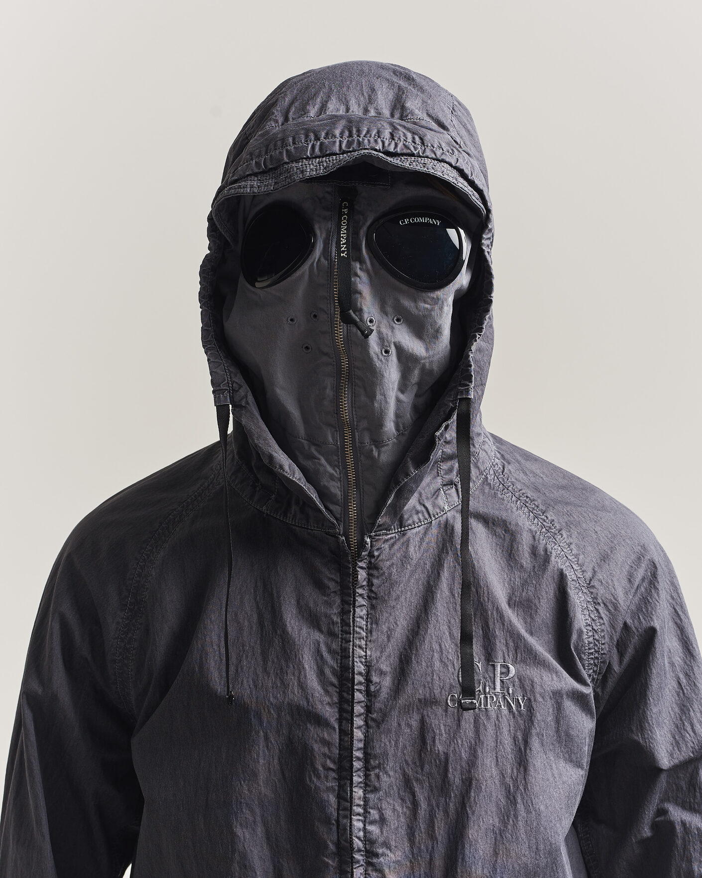 Hombres | Abrigos y chaquetas | C.P. Company | 50 Fili Wax Hood Jacket Black
