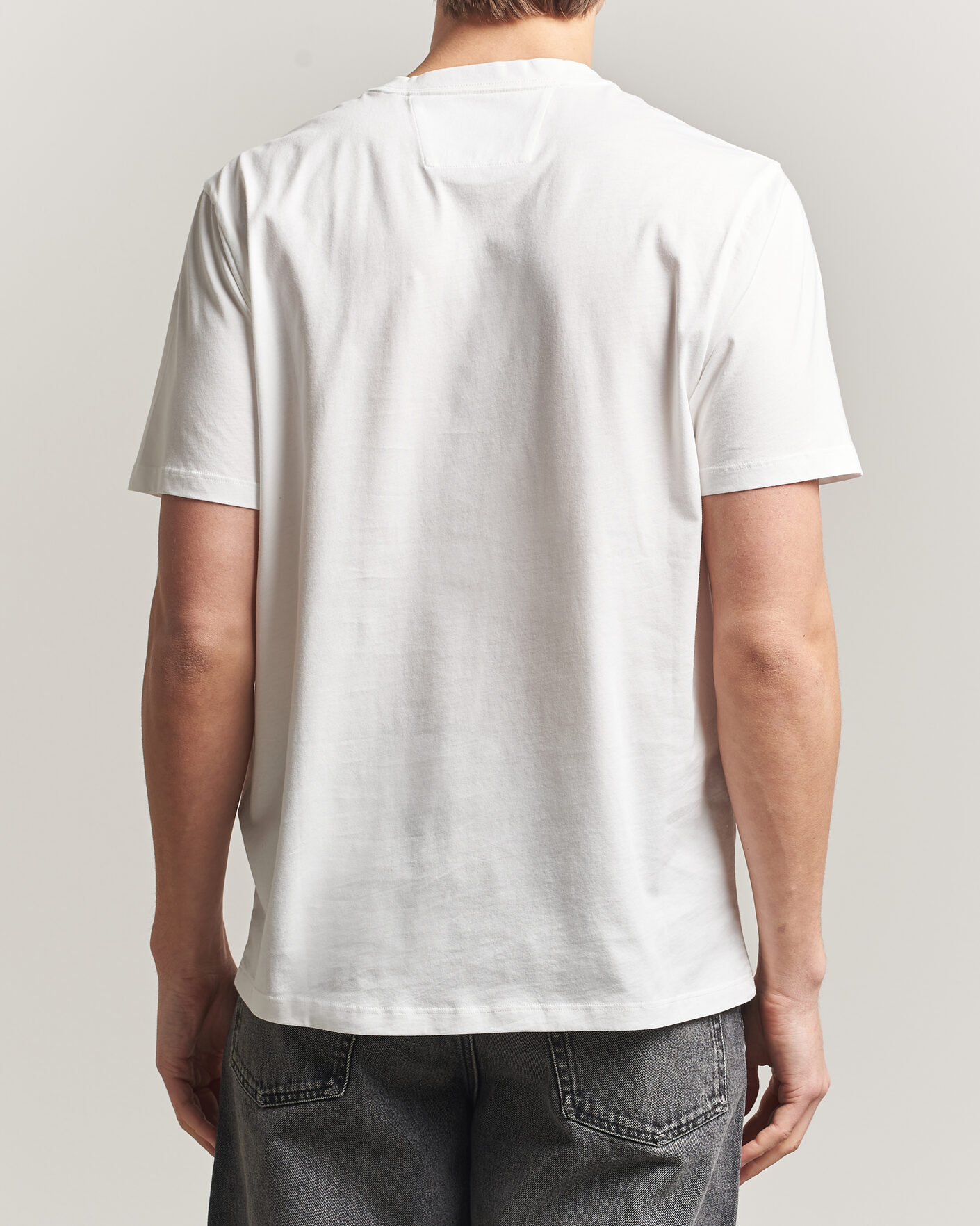Hombres | Camisetas | C.P. Company | Short Sleeve Small Logo T-Shirt White