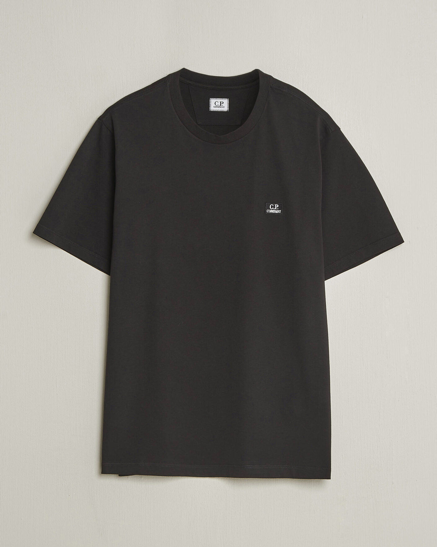 Hombres | Camisetas | C.P. Company | Short Sleeve Small Logo T-Shirt Black