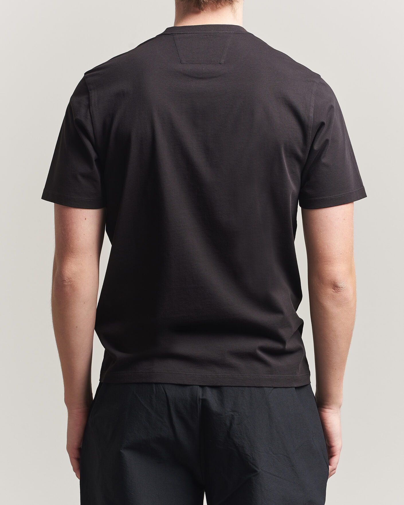 Hombres | Camisetas | C.P. Company | Short Sleeve Small Logo T-Shirt Black