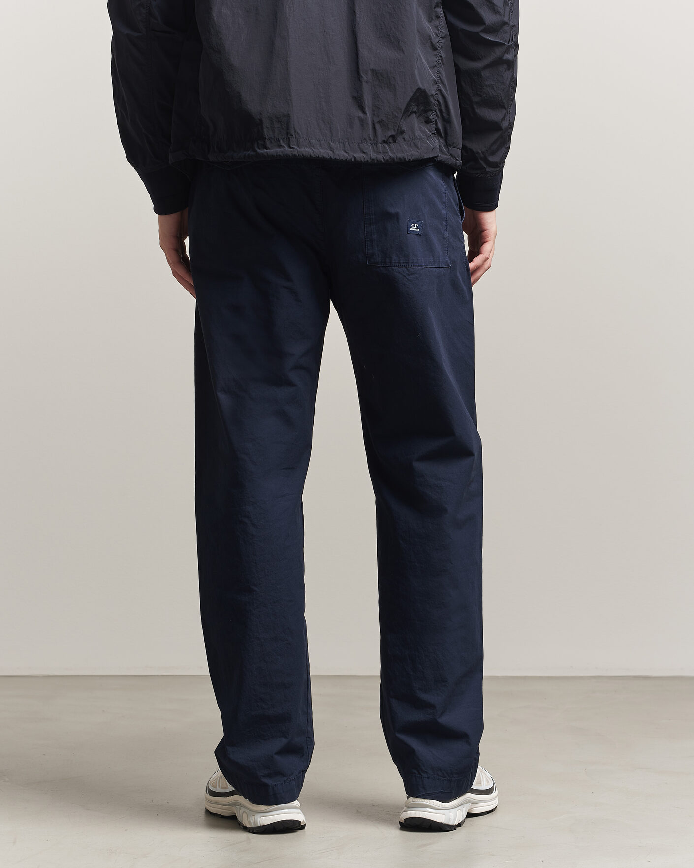 Hombres | Pantalones | C.P. Company | Micro Reps Drawstring Pants Navy