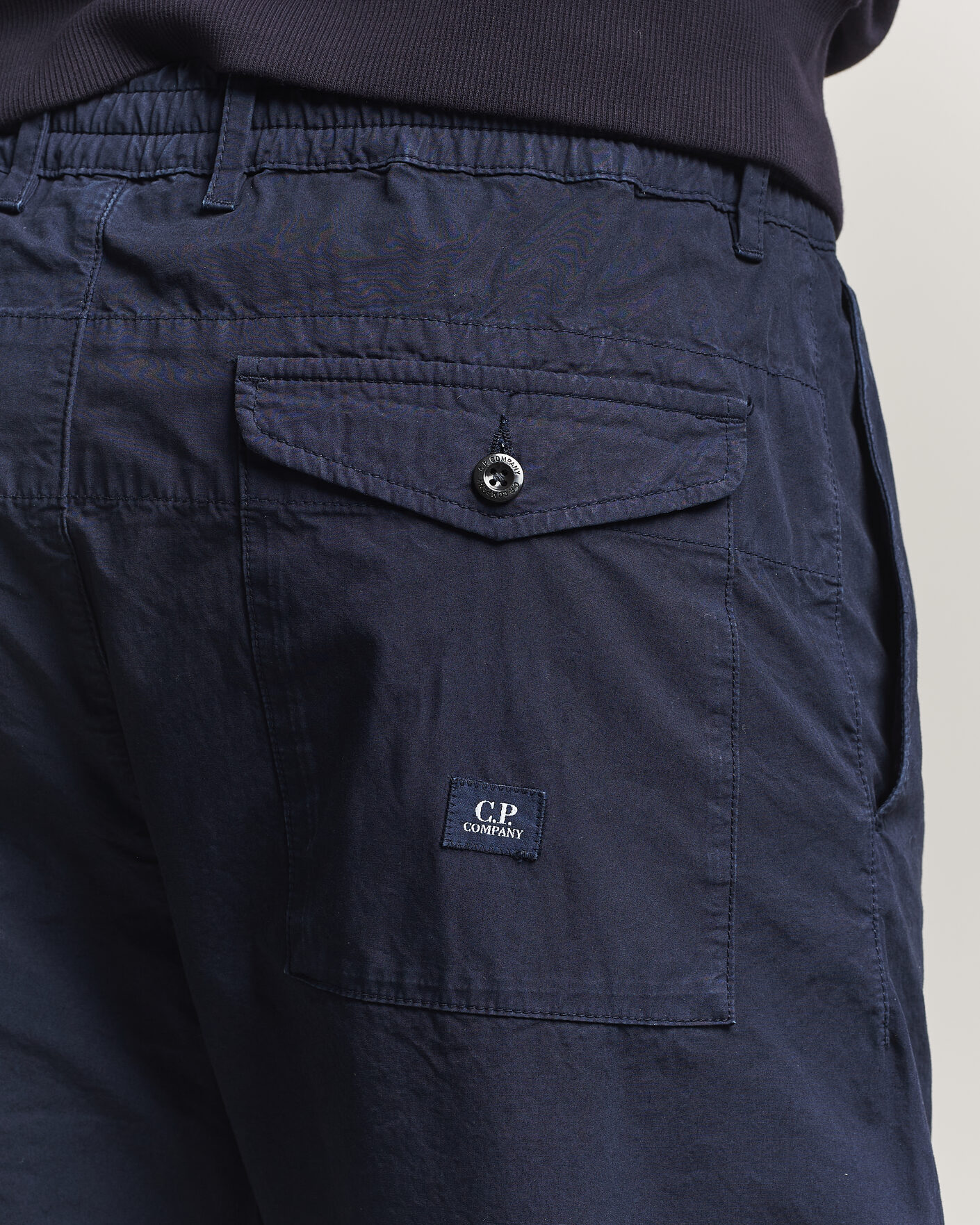 Hombres | Pantalones | C.P. Company | Micro Reps Drawstring Pants Navy