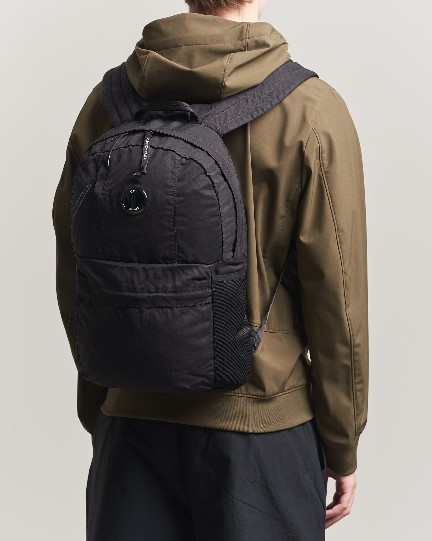 Hombres | Bolsos | C.P. Company | Nylon B Backpack Black