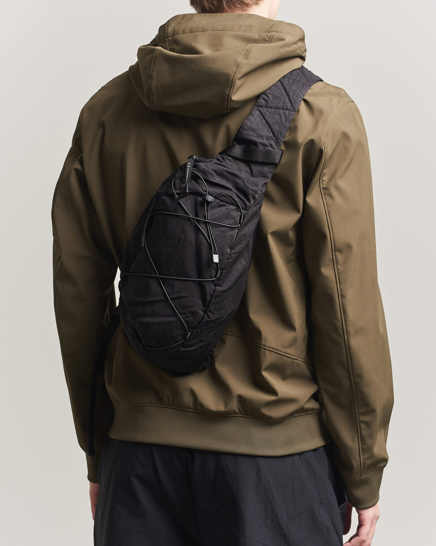 Hombres | Bolsos | C.P. Company | Nylon B Accessories Shoulder Bag Black