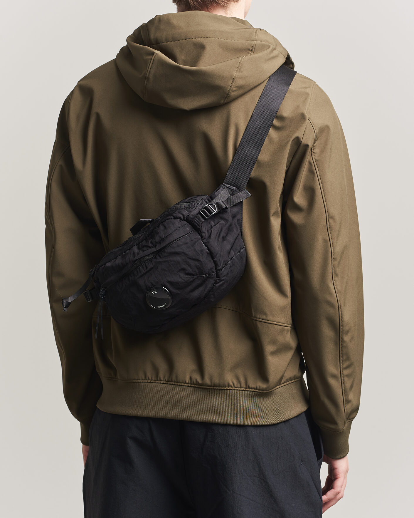 Hombres | Bolsos | C.P. Company | Nylon B Small Accessorie Bag Black