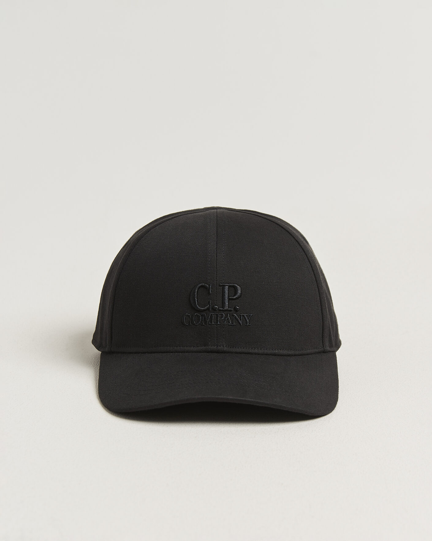 Hombres | Sombreros y gorras | C.P. Company | Cotton Gabardine Cap Black