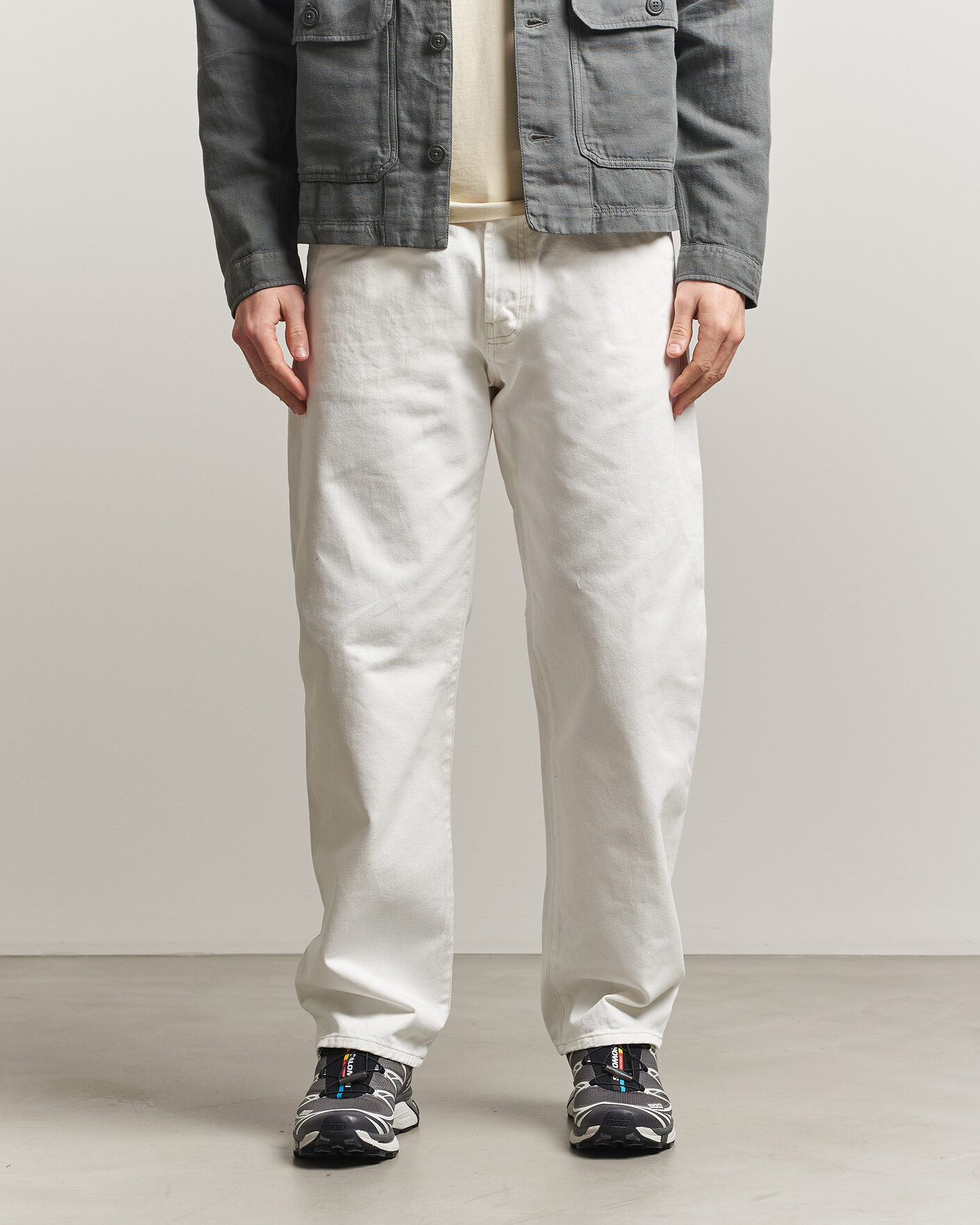 Hombres | Pantalones | C.P. Company | Bull Denim 10oz Jeans White