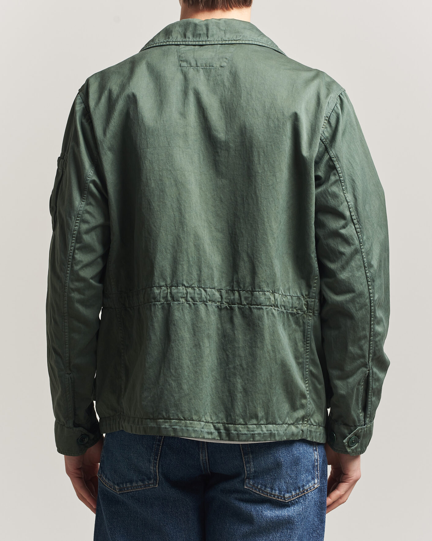 Hombres | Abrigos y chaquetas | C.P. Company | Raso Cinque Cotton Nylon Jungle Jacket Dark Green