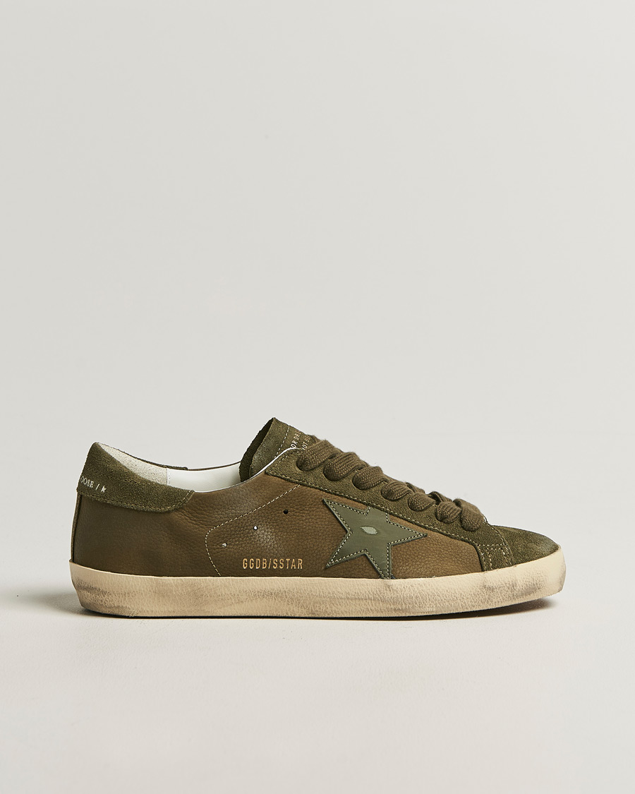 Hombres | Zapatillas | Golden Goose | Super-Star Sneakers Olive Night