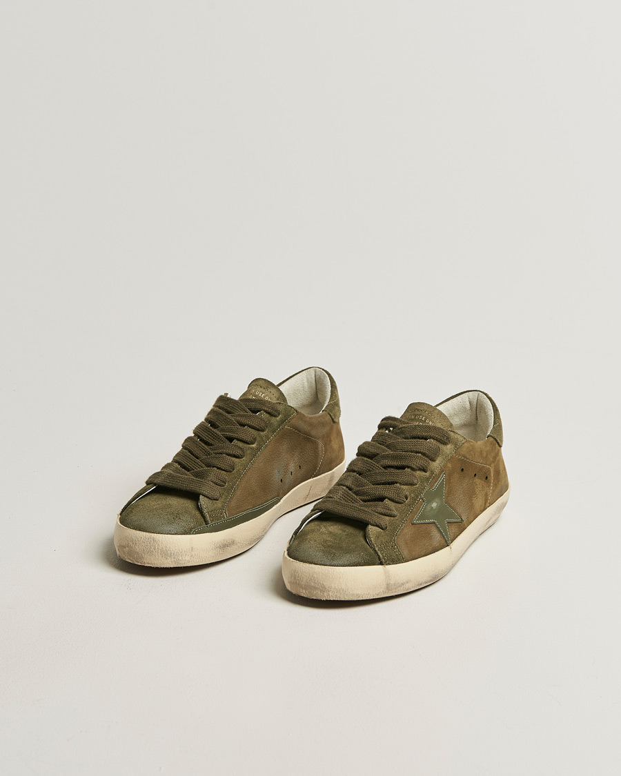 Hombres | Zapatillas | Golden Goose | Super-Star Sneakers Olive Night