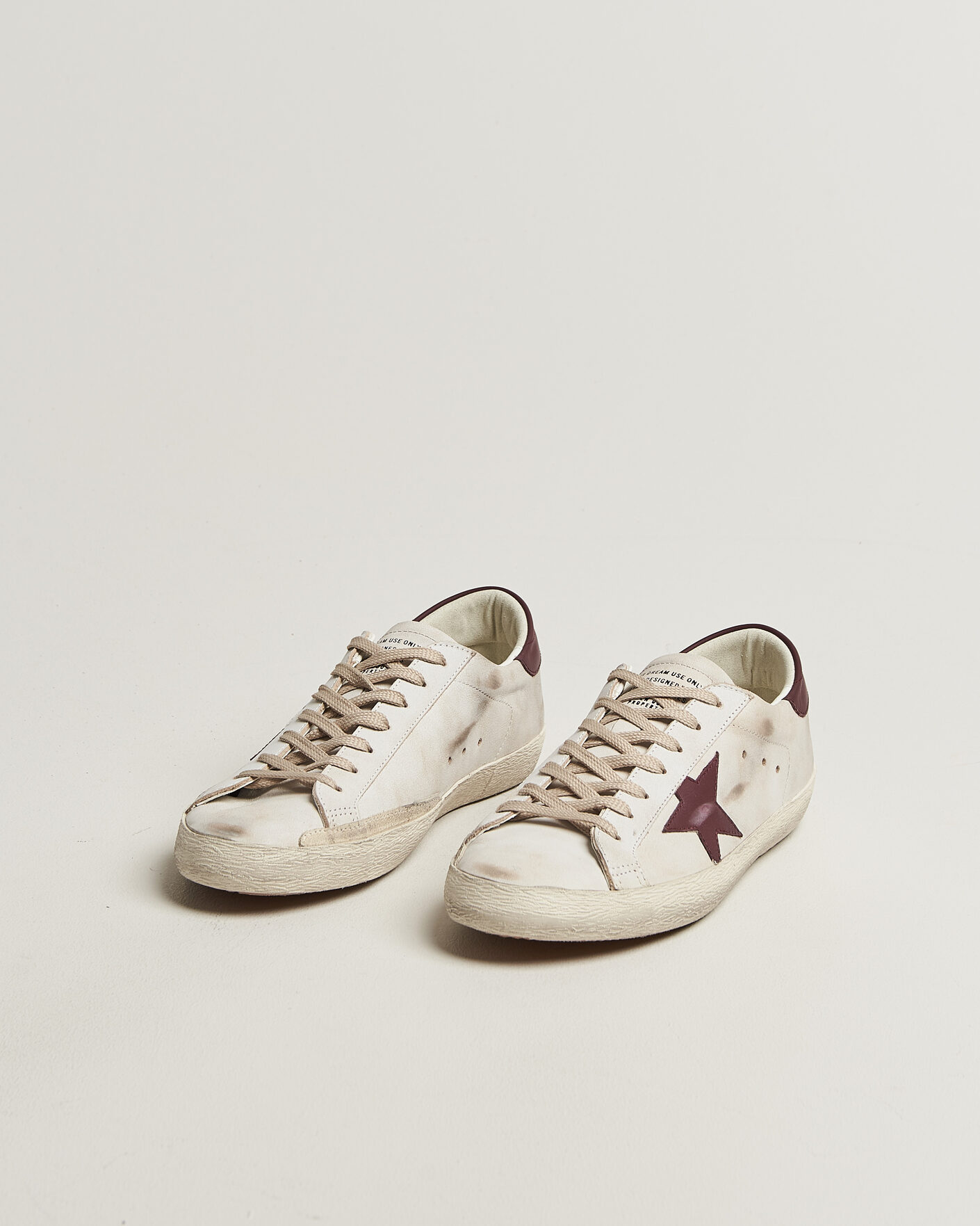 Hombres | Zapatillas | Golden Goose | Super-Star Sneakers White/Red