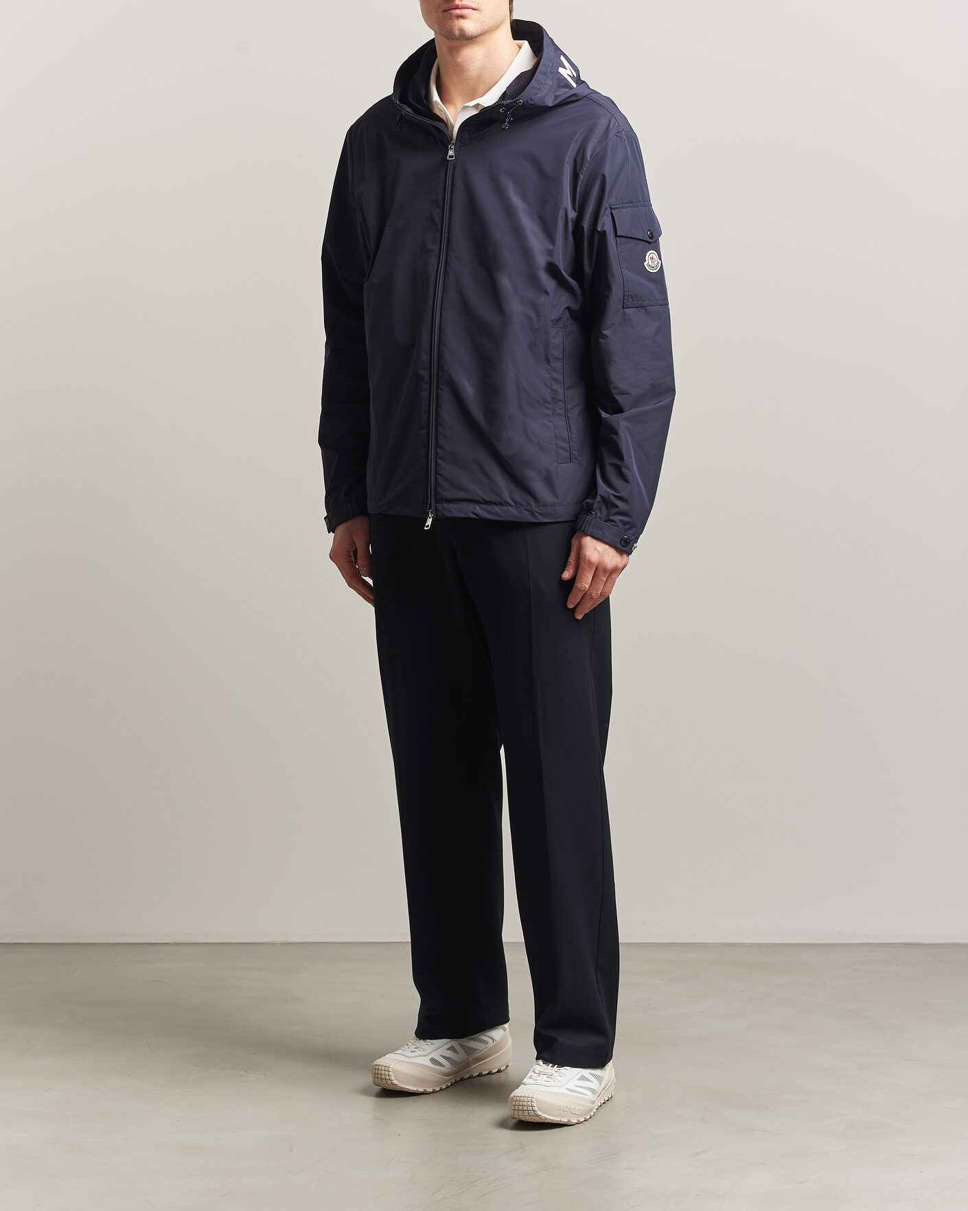 Hombres | Abrigos y chaquetas | Moncler | Sassiere Hooded Jacket Navy