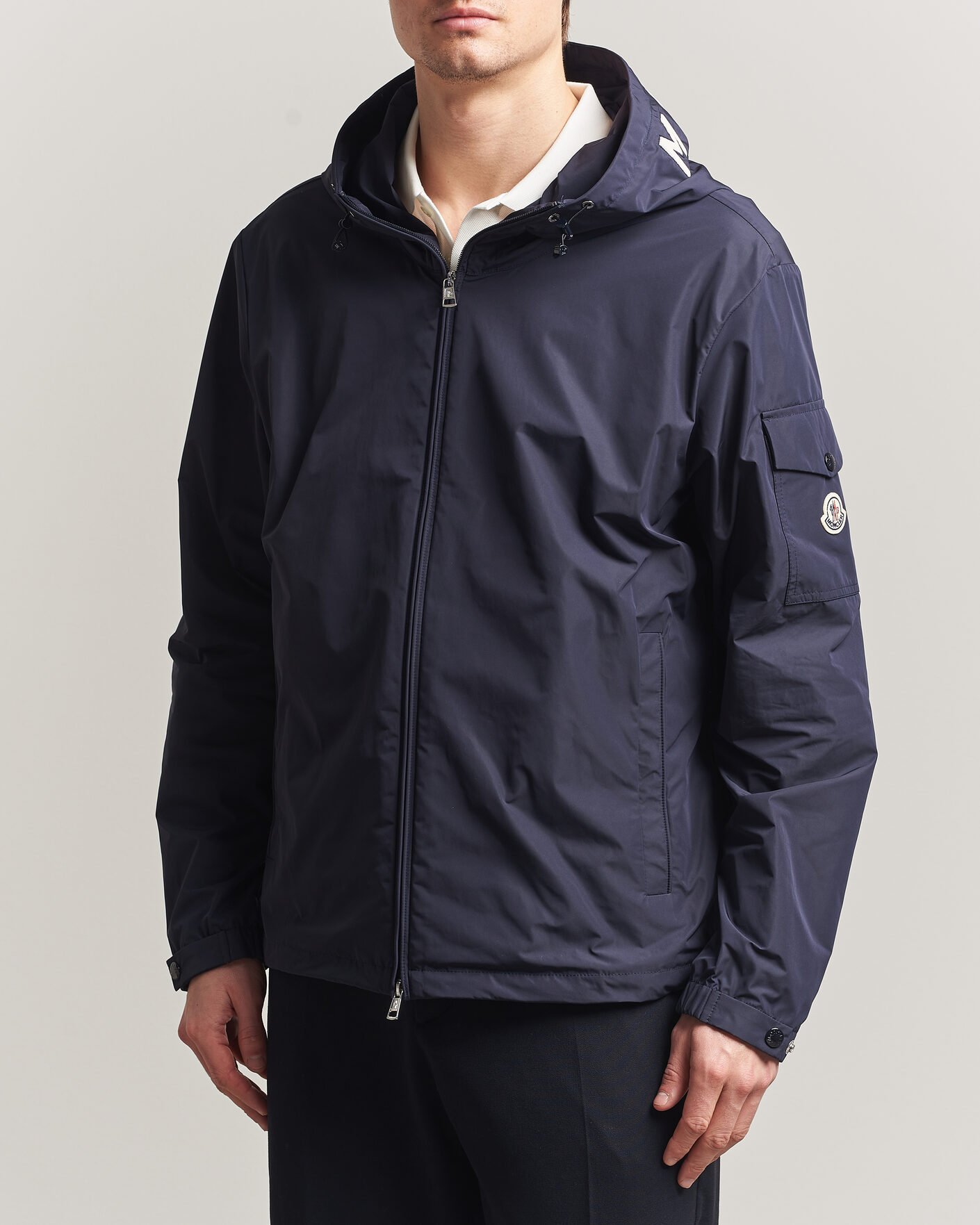 Hombres | Abrigos y chaquetas | Moncler | Sassiere Hooded Jacket Navy