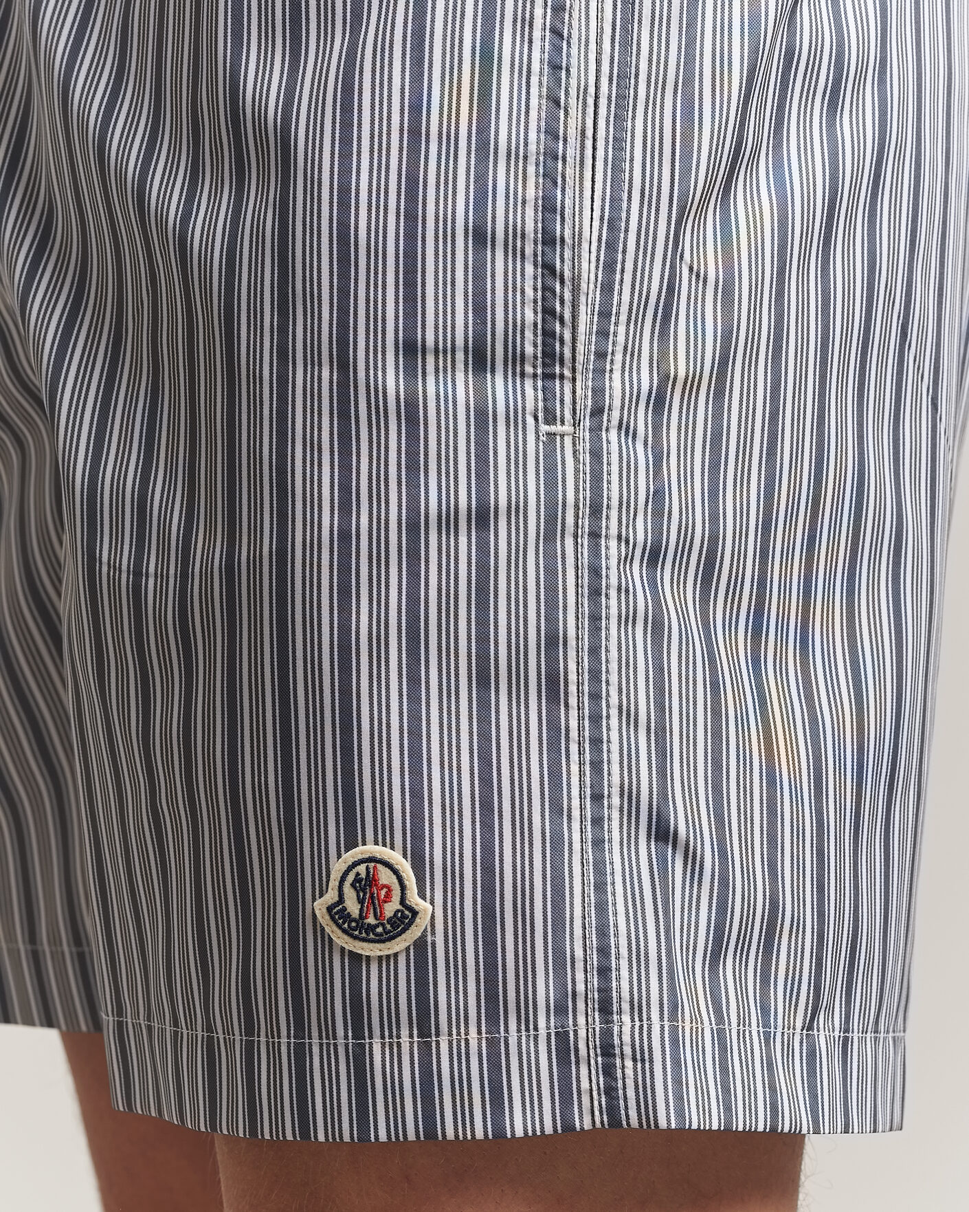 Hombres | Bañadores | Moncler | Nylon Swim Shorts Blue Stripe