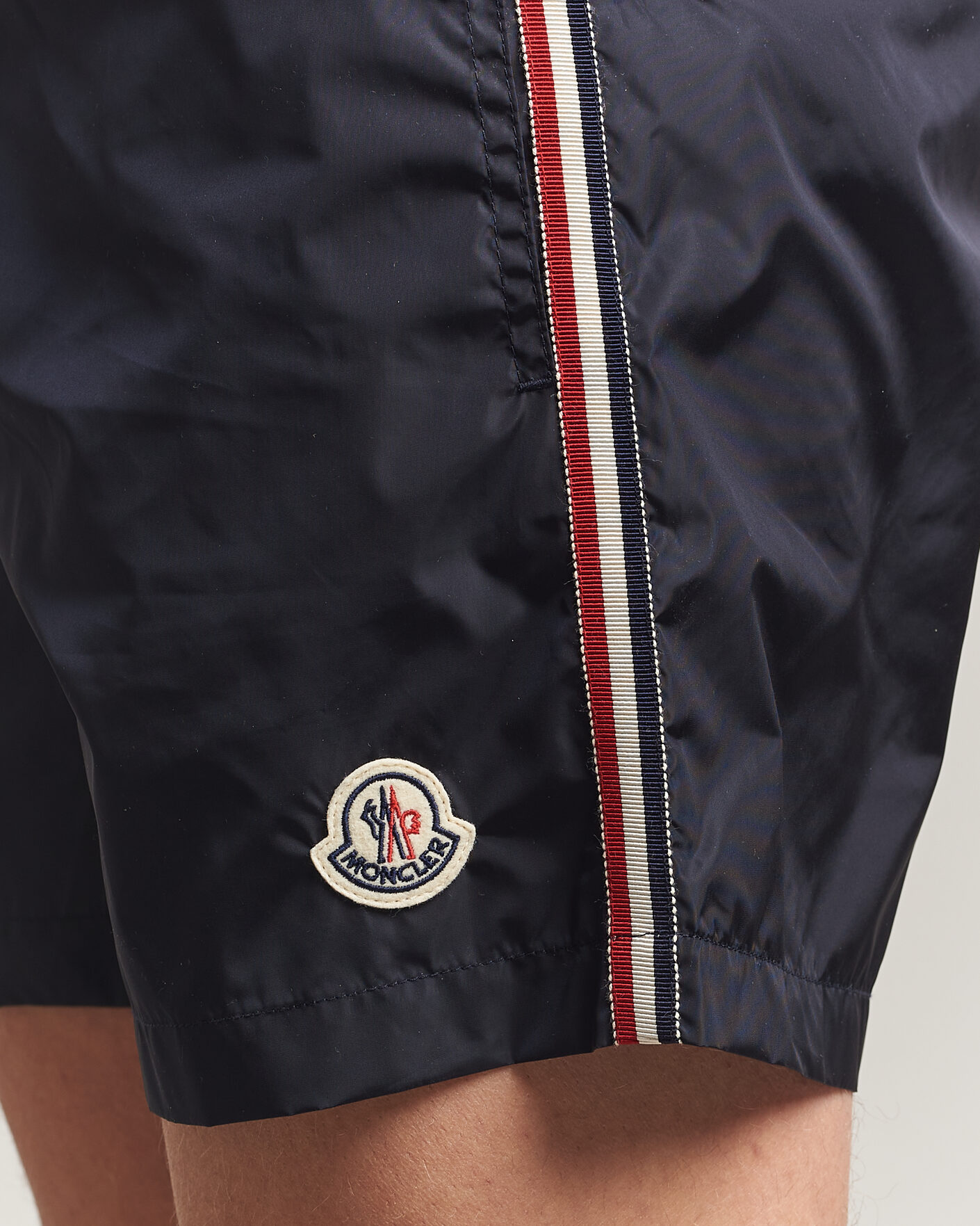 Hombres | Bañadores | Moncler | Contrast Band Swim Shorts Navy