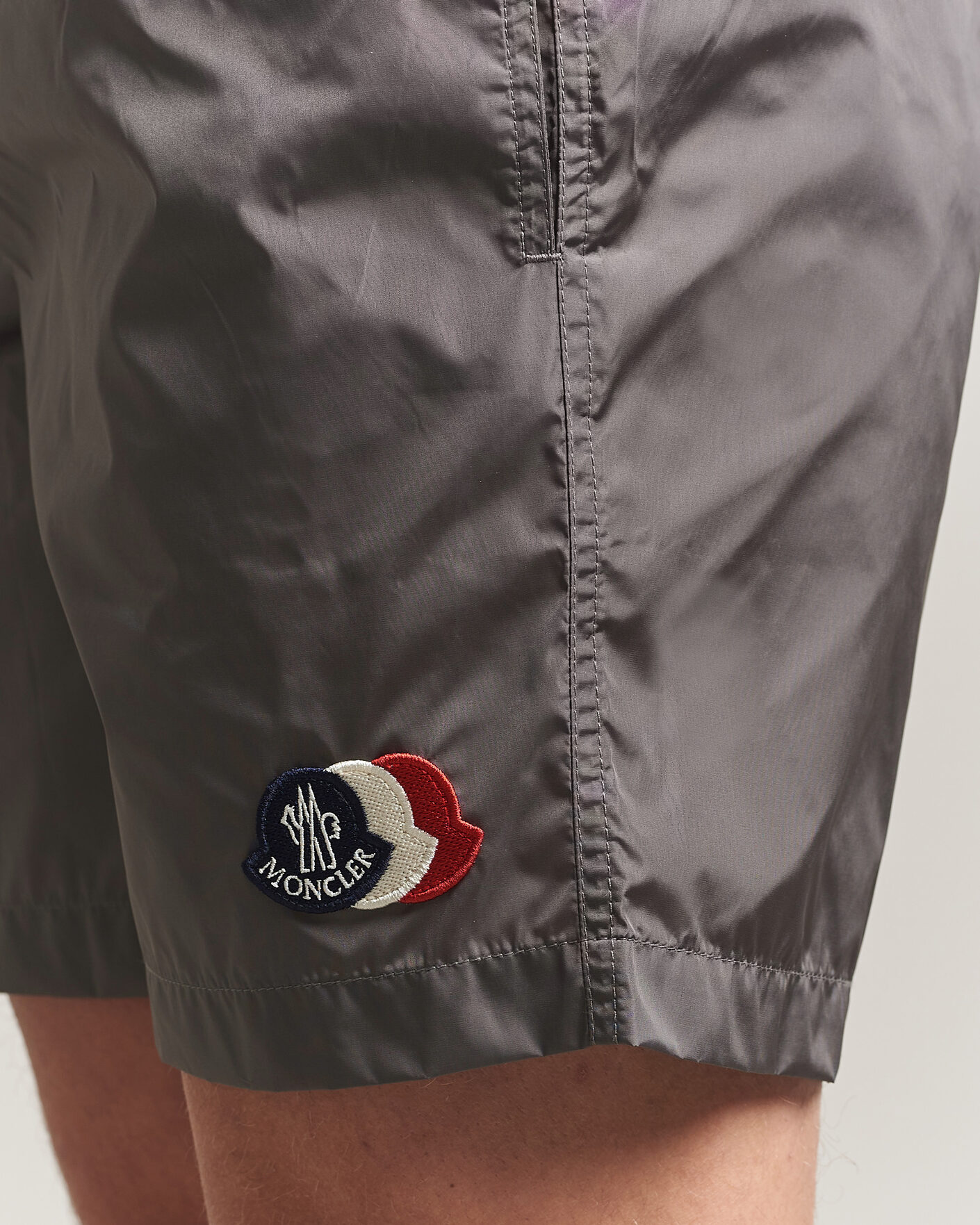 Hombres | Bañadores | Moncler | Tricolore Logo Swim Shorts Grey