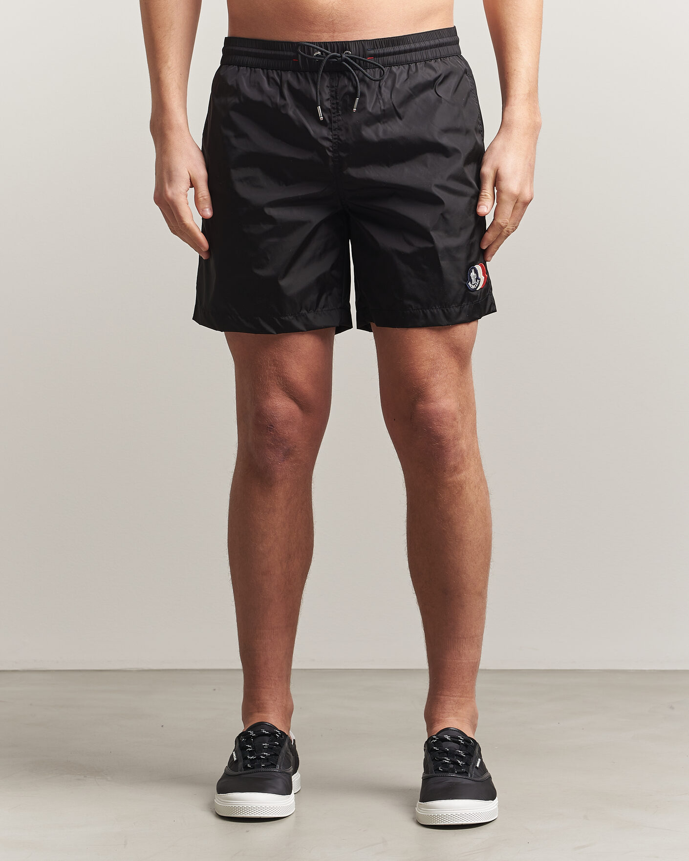 Hombres | Bañadores | Moncler | Tricolore Logo Swim Shorts Black