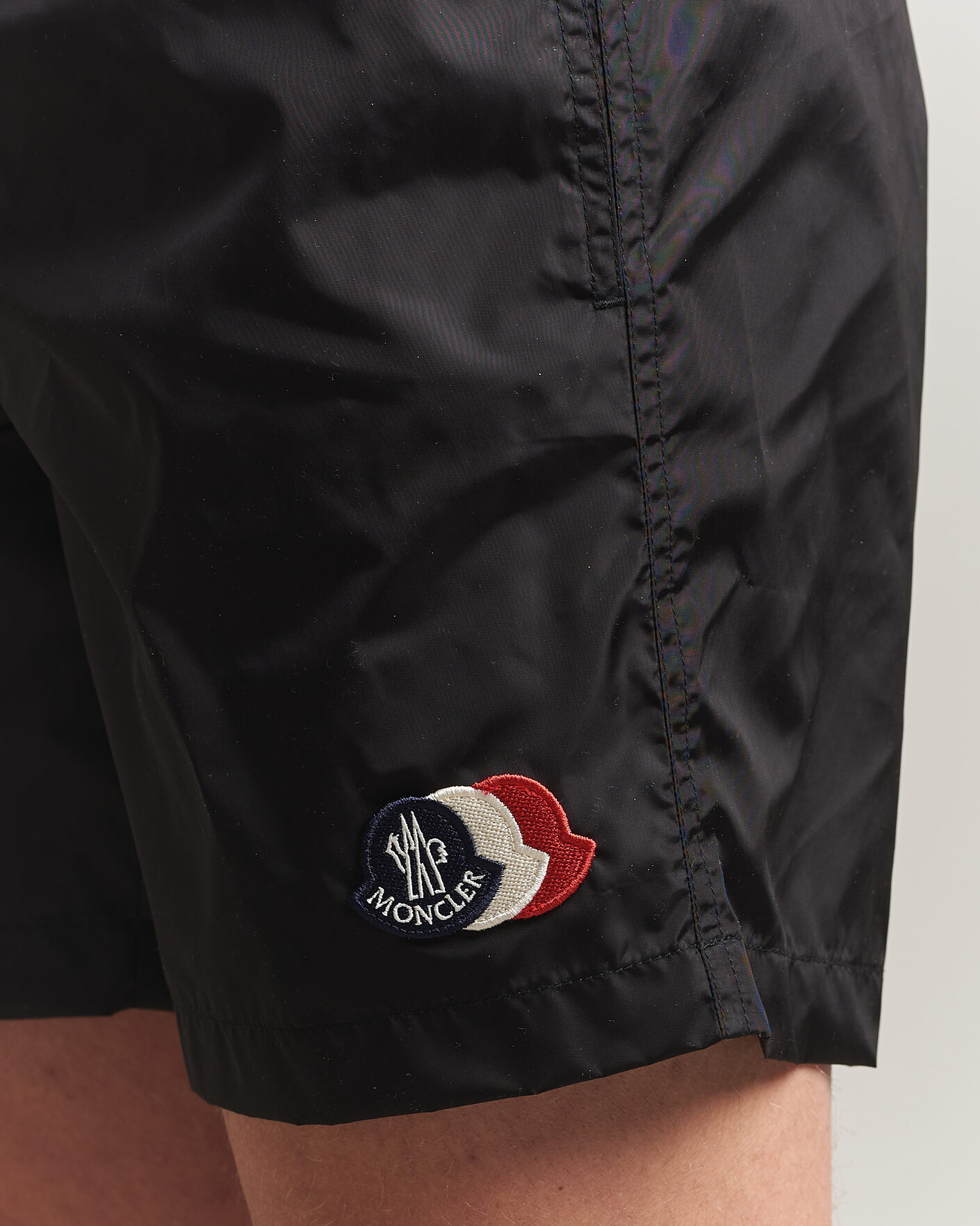 Hombres | Bañadores | Moncler | Tricolore Logo Swim Shorts Black