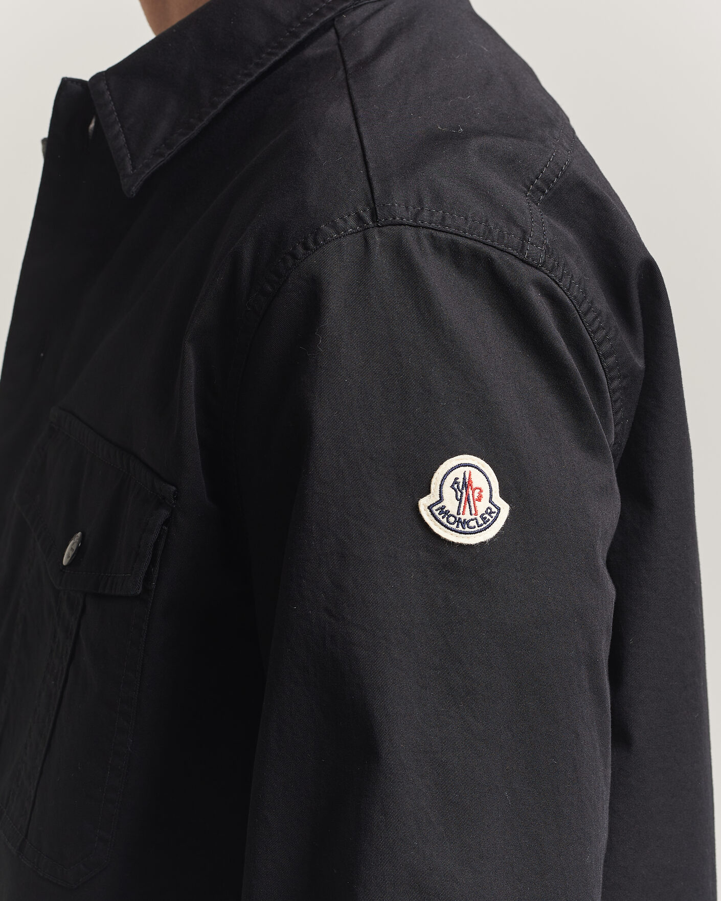 Hombres | Camisas | Moncler | Double Pocket Overshirt Black