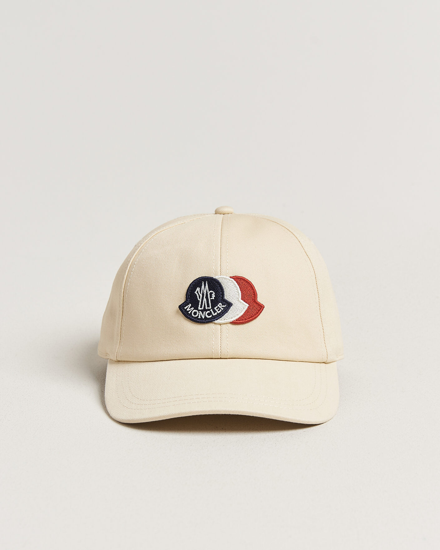 Hombres | Sombreros y gorras | Moncler | Tricolore Logo Cap Light Beige