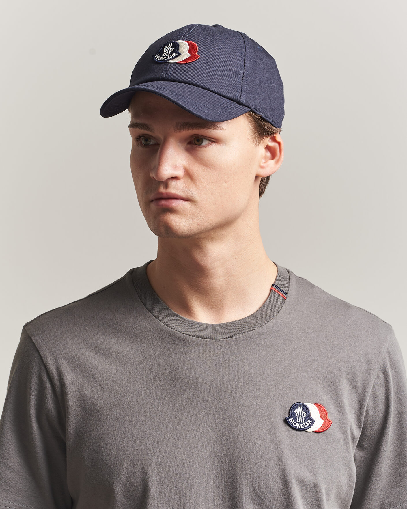 Hombres | Sombreros y gorras | Moncler | Tricolore Logo Cap Navy