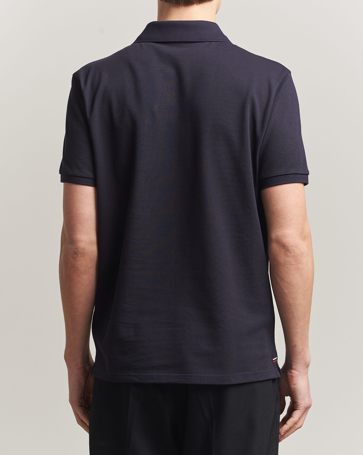 Hombres | Polos | Moncler | Tricolore Logo Polo Navy