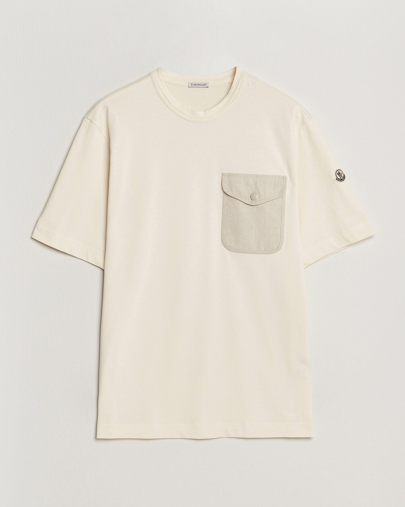 Hombres | Camisetas | Moncler | Oversize Pocket T-Shirt Off White