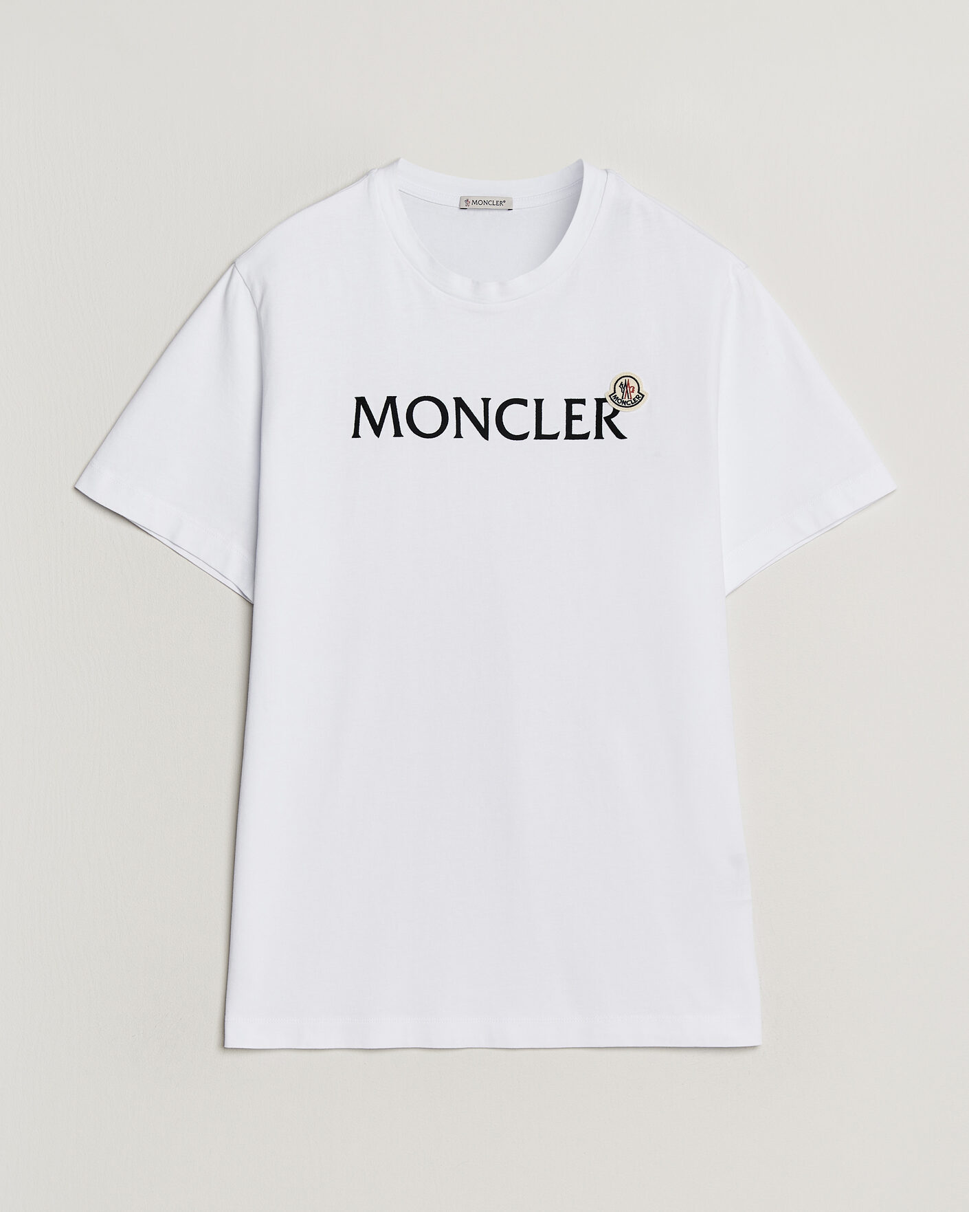 Hombres | Camisetas | Moncler | Lettering Logo T-Shirt White