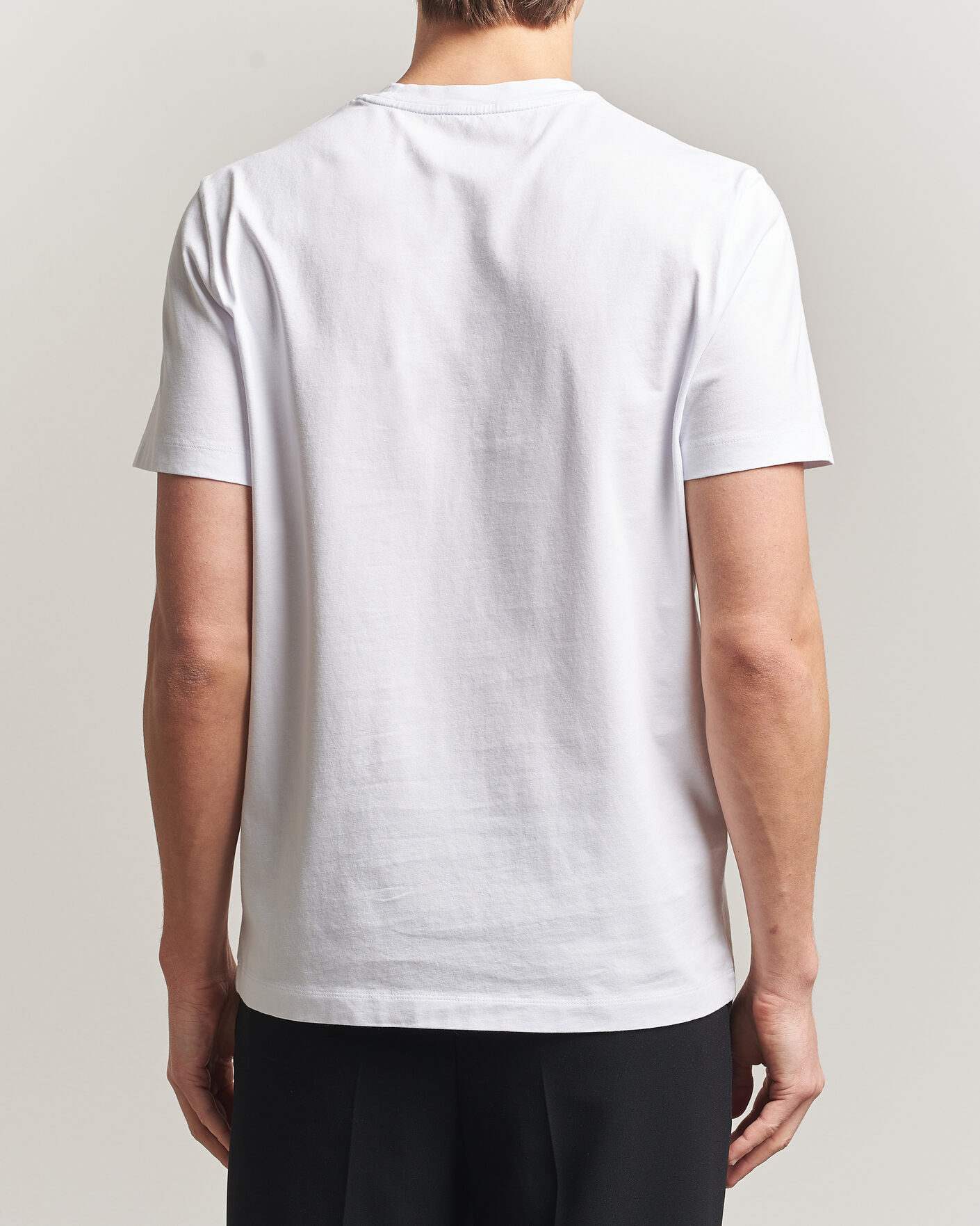 Hombres | Camisetas | Moncler | Lettering Logo T-Shirt White