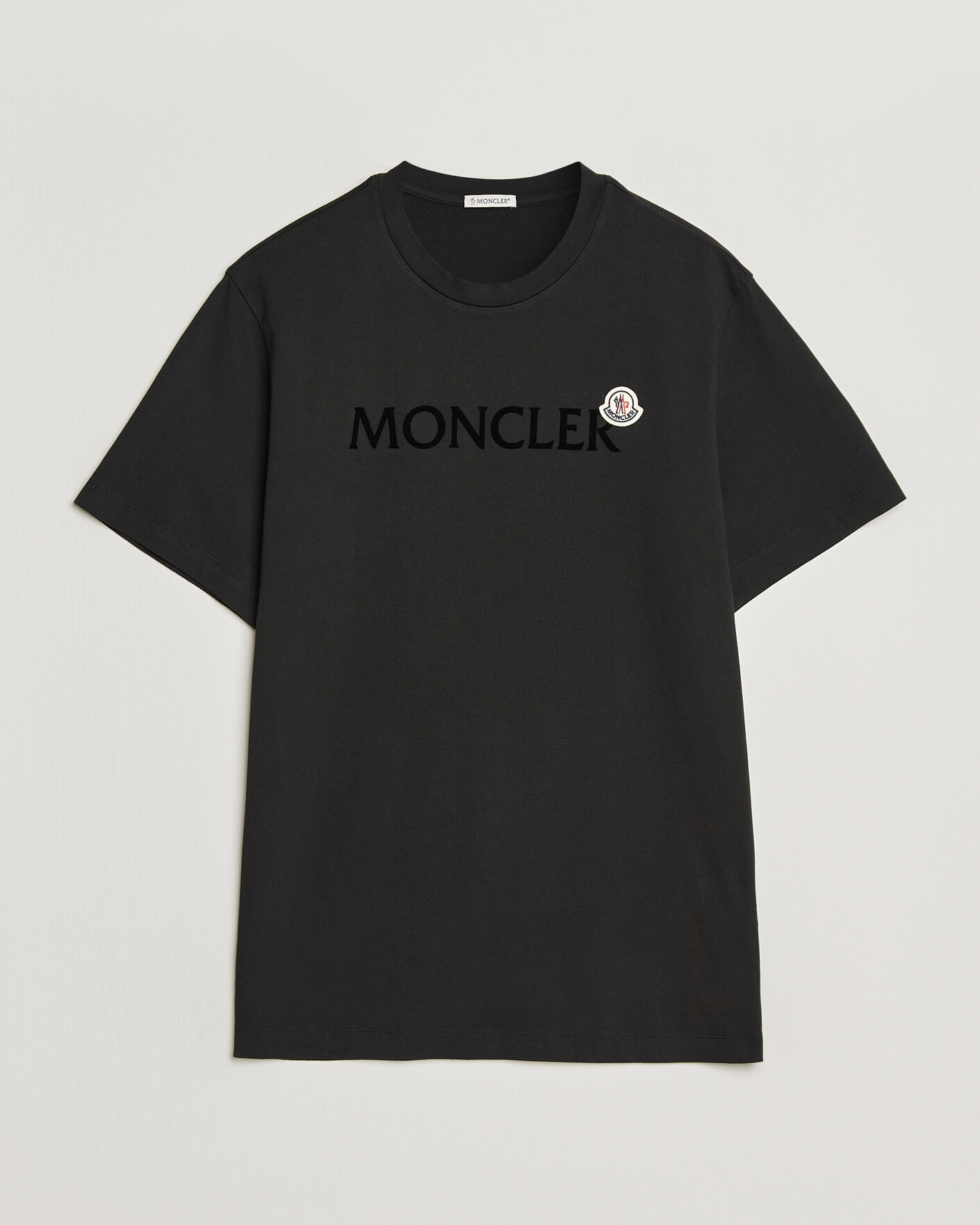 Hombres | Camisetas | Moncler | Lettering Logo T-Shirt Black