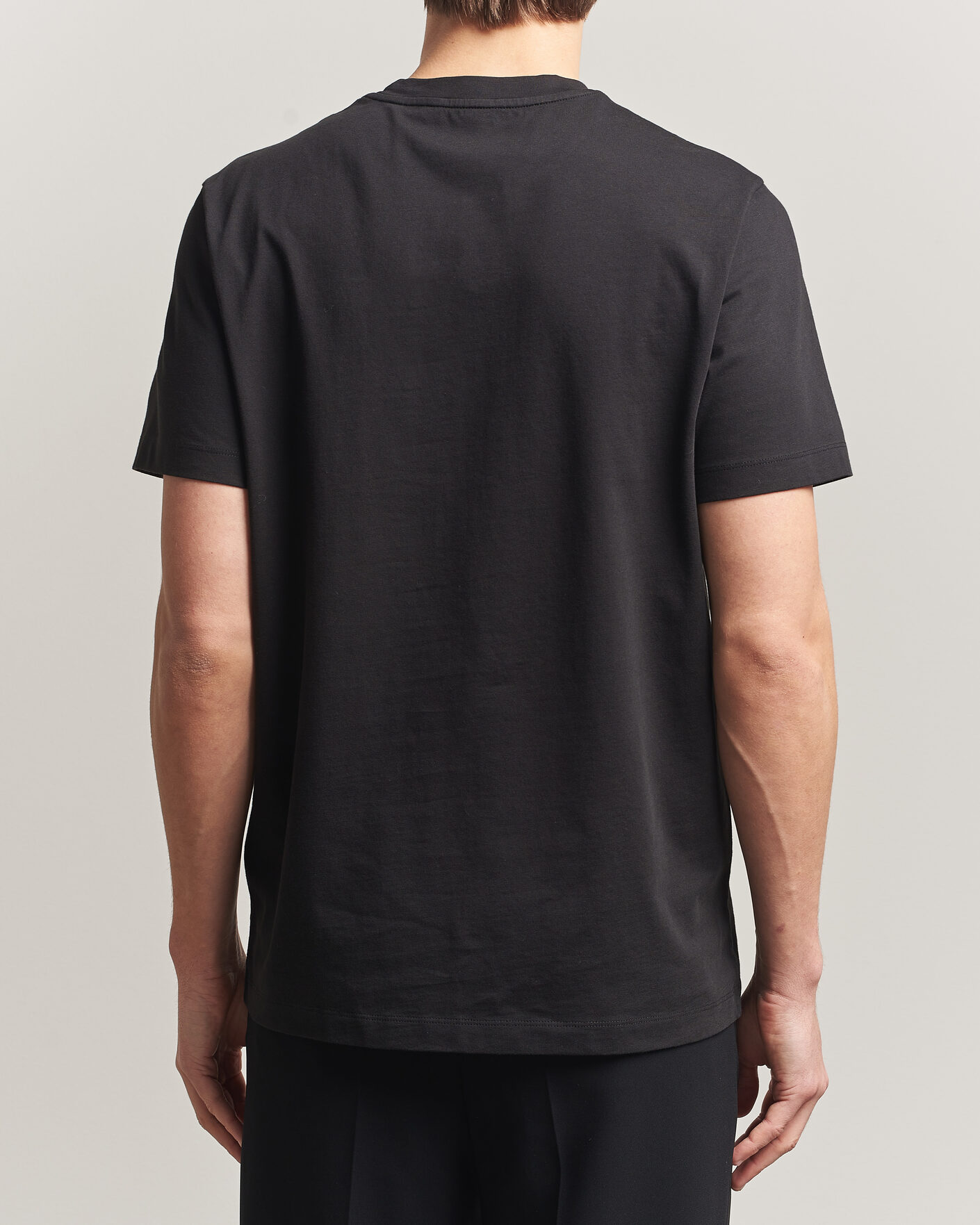 Hombres | Camisetas | Moncler | Lettering Logo T-Shirt Black