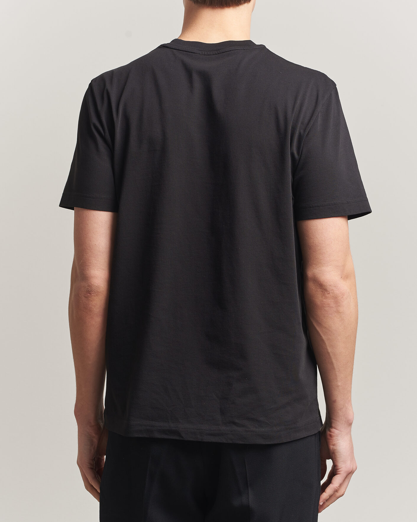 Hombres | Camisetas | Moncler | Tricolore Logo T-Shirt Black