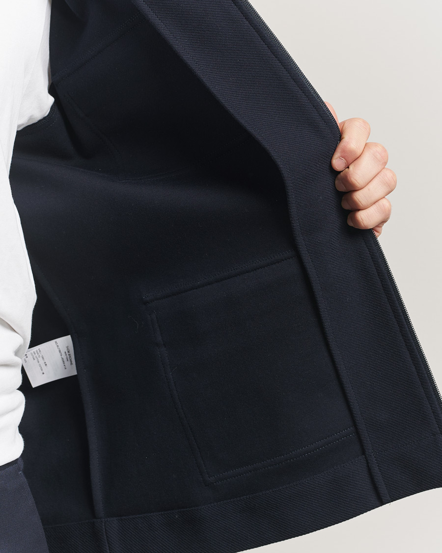 Hombres | Abrigos y chaquetas | Thom Browne | Tech Twill Field Jacket Navy