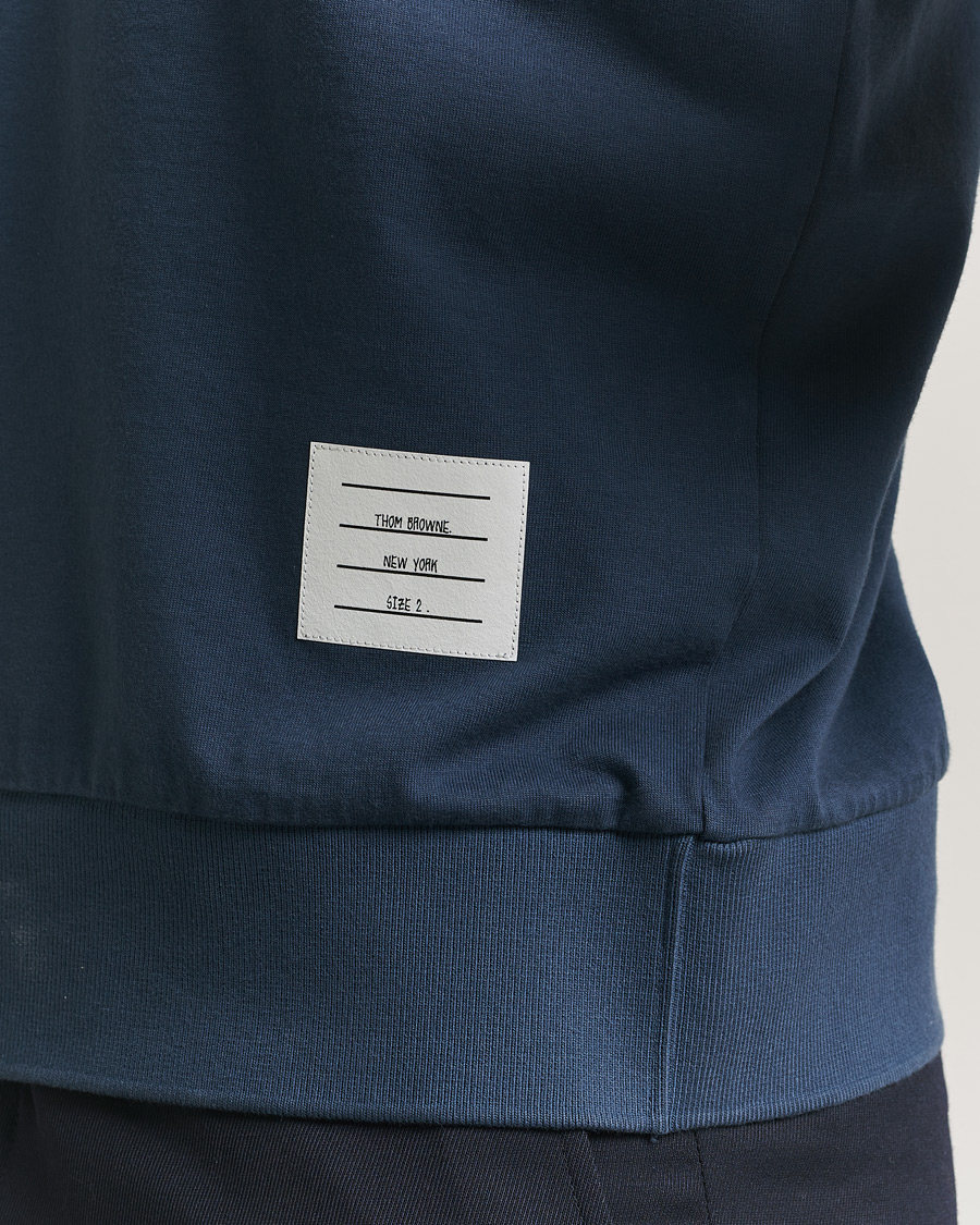 Hombres | Polos | Thom Browne | Overdyed 4 Bar Polo Navy