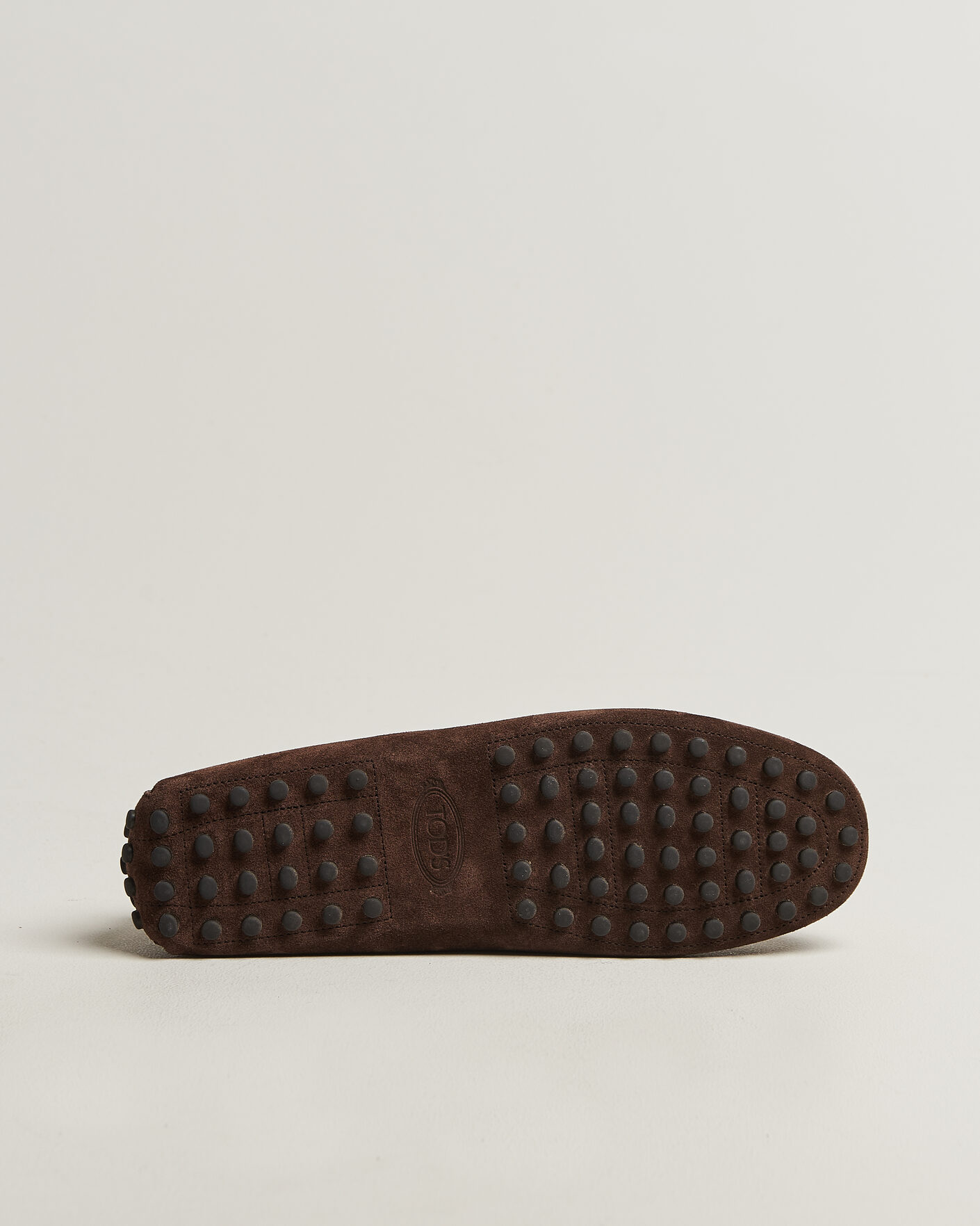 Hombres | Mocasines | Tod's | Lacetto Gommino Carshoe Dark Brown Suede