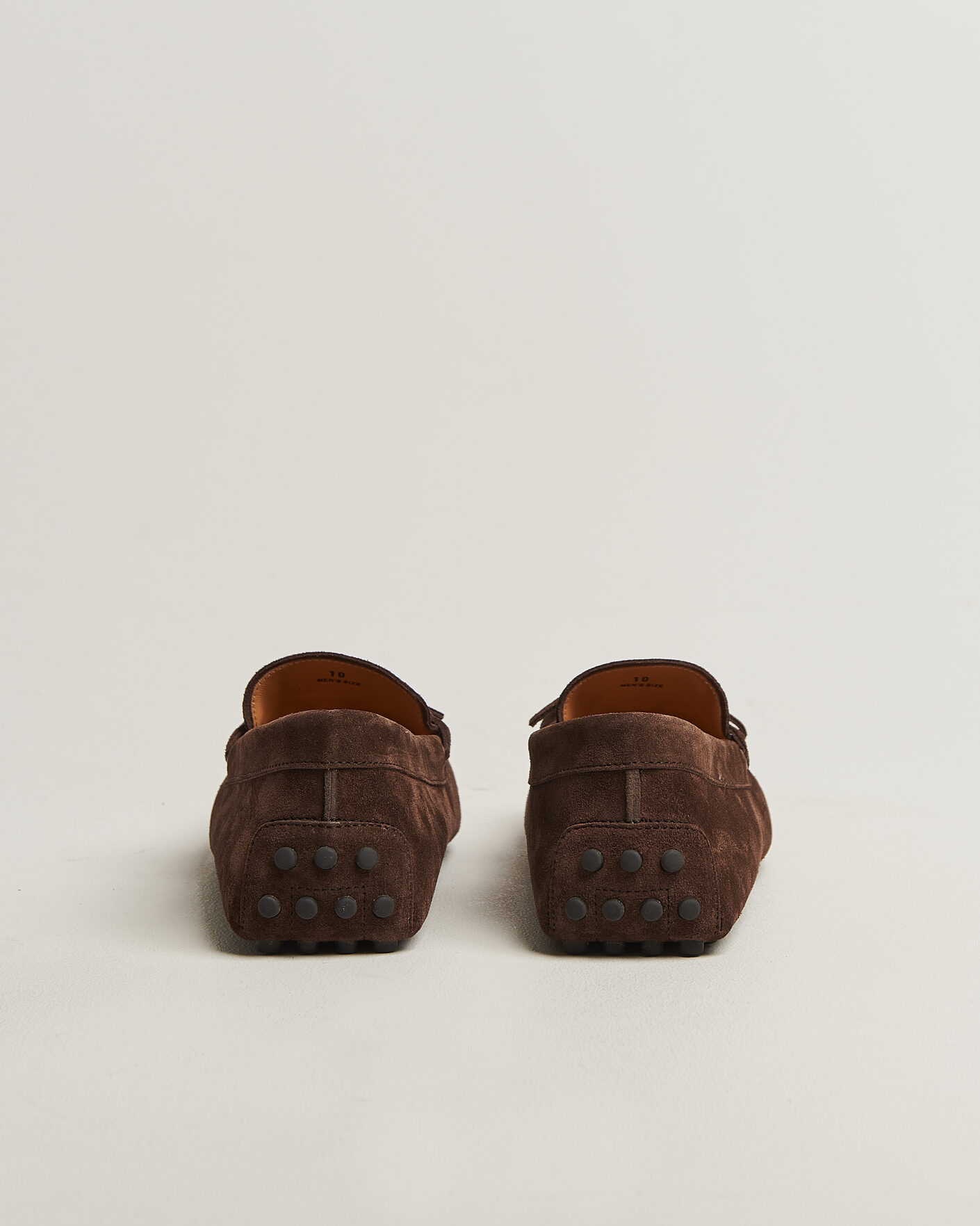 Hombres | Mocasines | Tod's | Lacetto Gommino Carshoe Dark Brown Suede