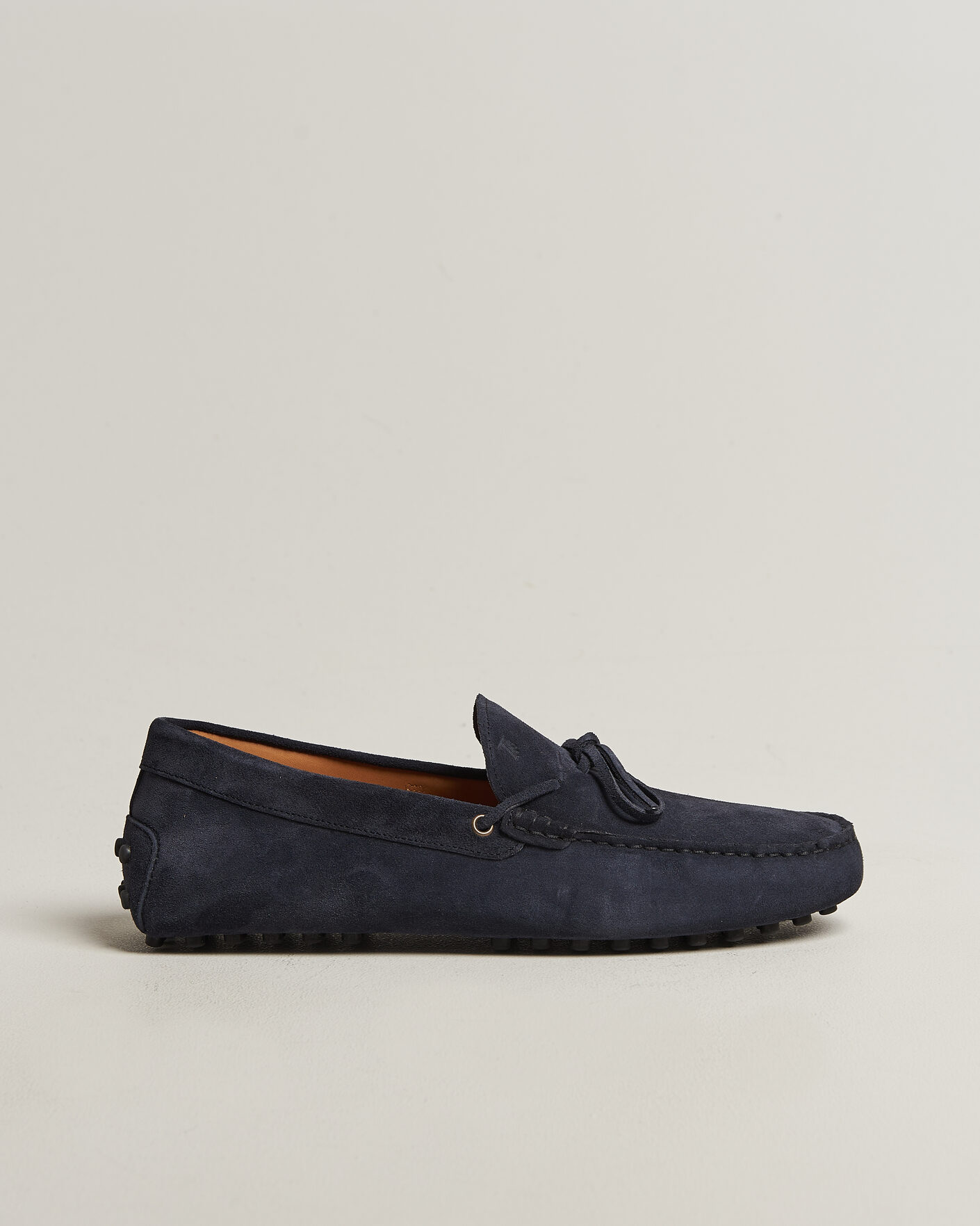 Hombres | Mocasines | Tod's | Lacetto Gommino Carshoe Navy Suede