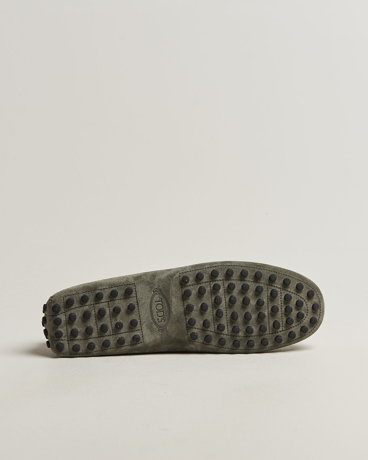 Hombres | Mocasines | Tod's | Lacetto Gommino Carshoe Green Suede