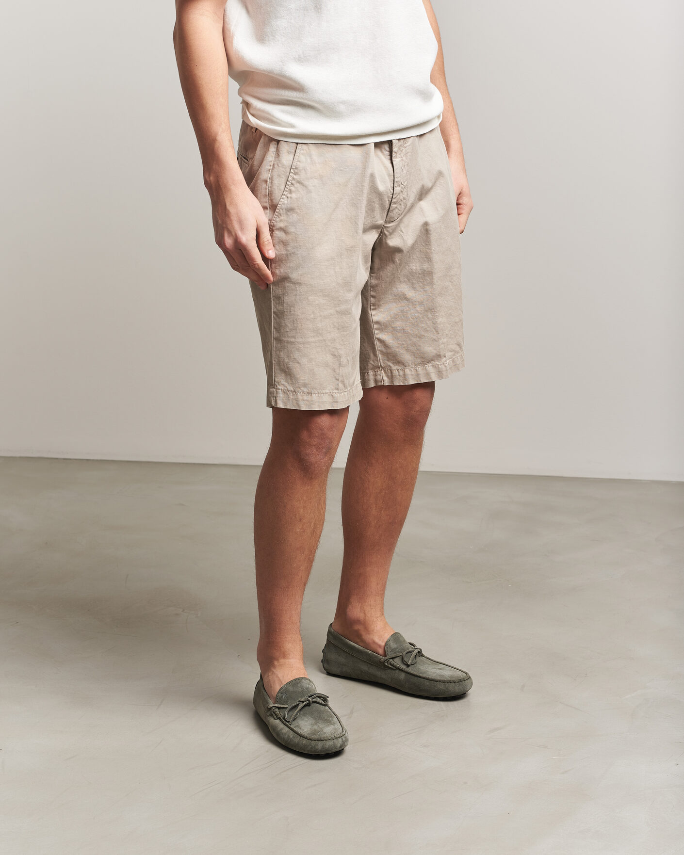 Hombres | Mocasines | Tod's | Lacetto Gommino Carshoe Green Suede