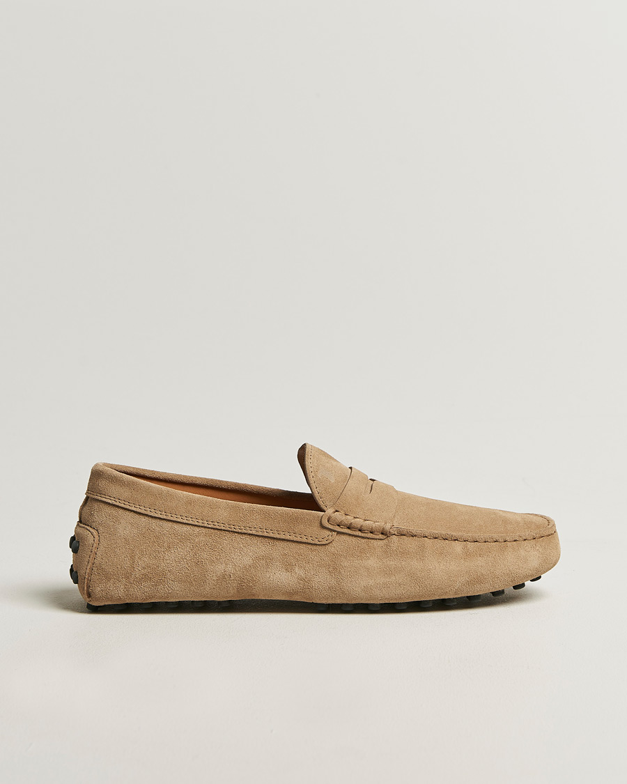 Hombres | Mocasines | Tod's | Gommino Carshoe Beige Suede