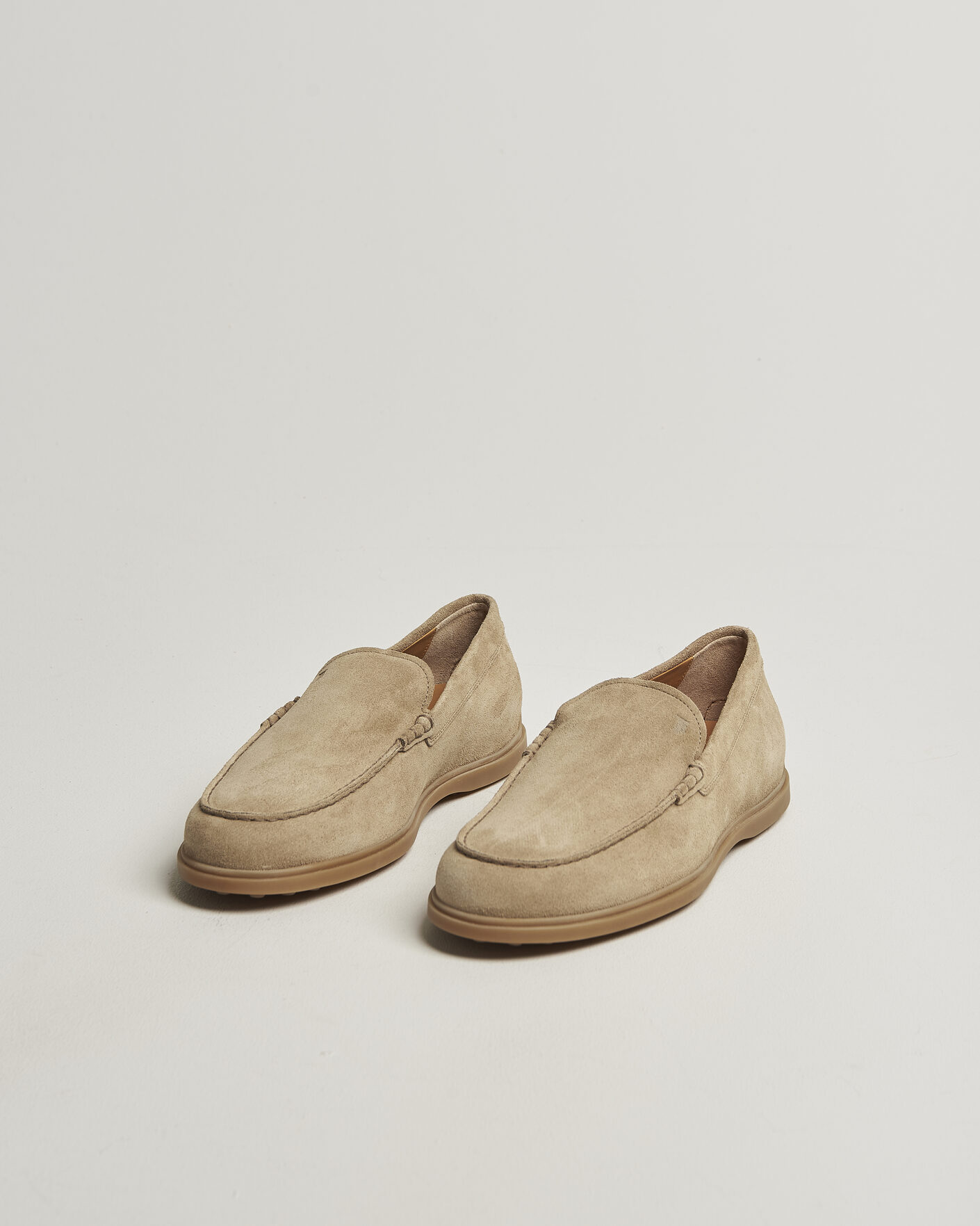 Hombres | Mocasines | Tod's | Gomma Leggera Loafers Light Beige Suede