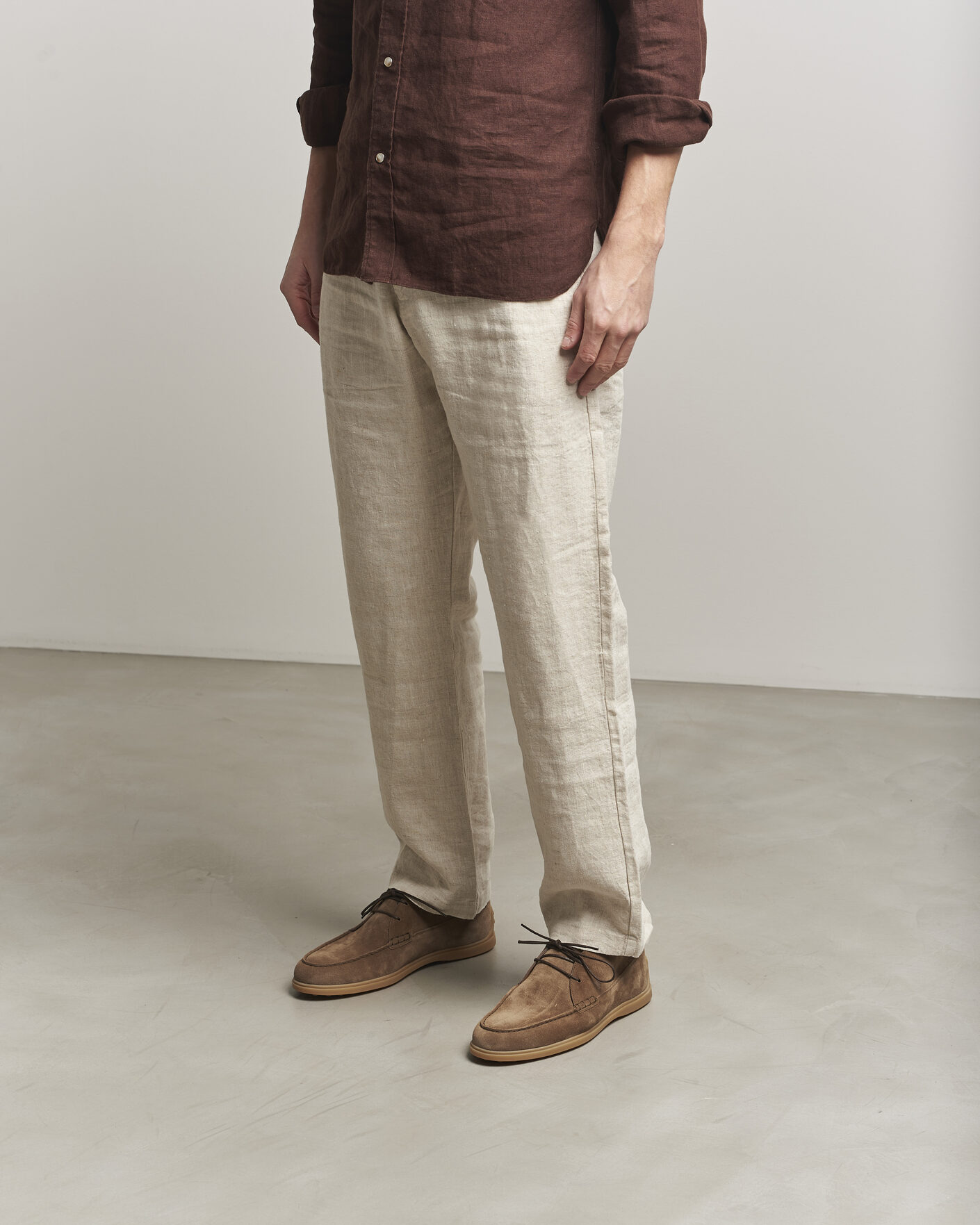 Hombres | Botas | Tod's | Gomma Leggera Chukka Boots Beige Suede