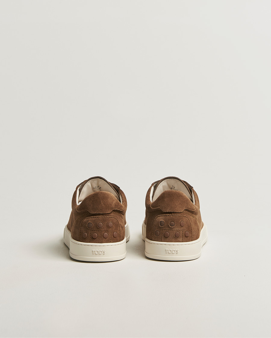 Hombres | Zapatillas | Tod's | Cassetta Lacciata Sneaker Chestnut Suede
