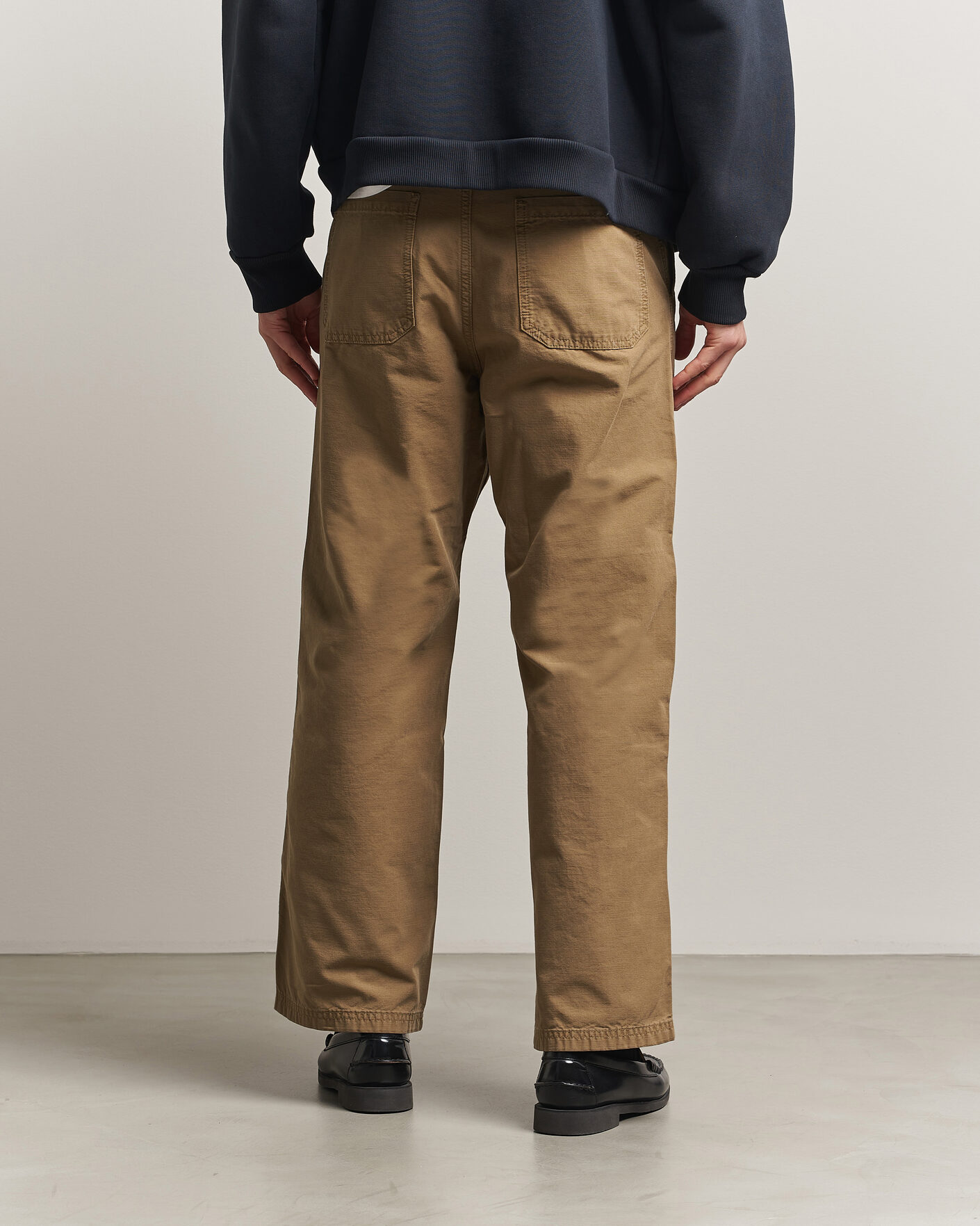 Hombres | Pantalones | Jeanerica | Genua Pilé Workwear Trousers Green