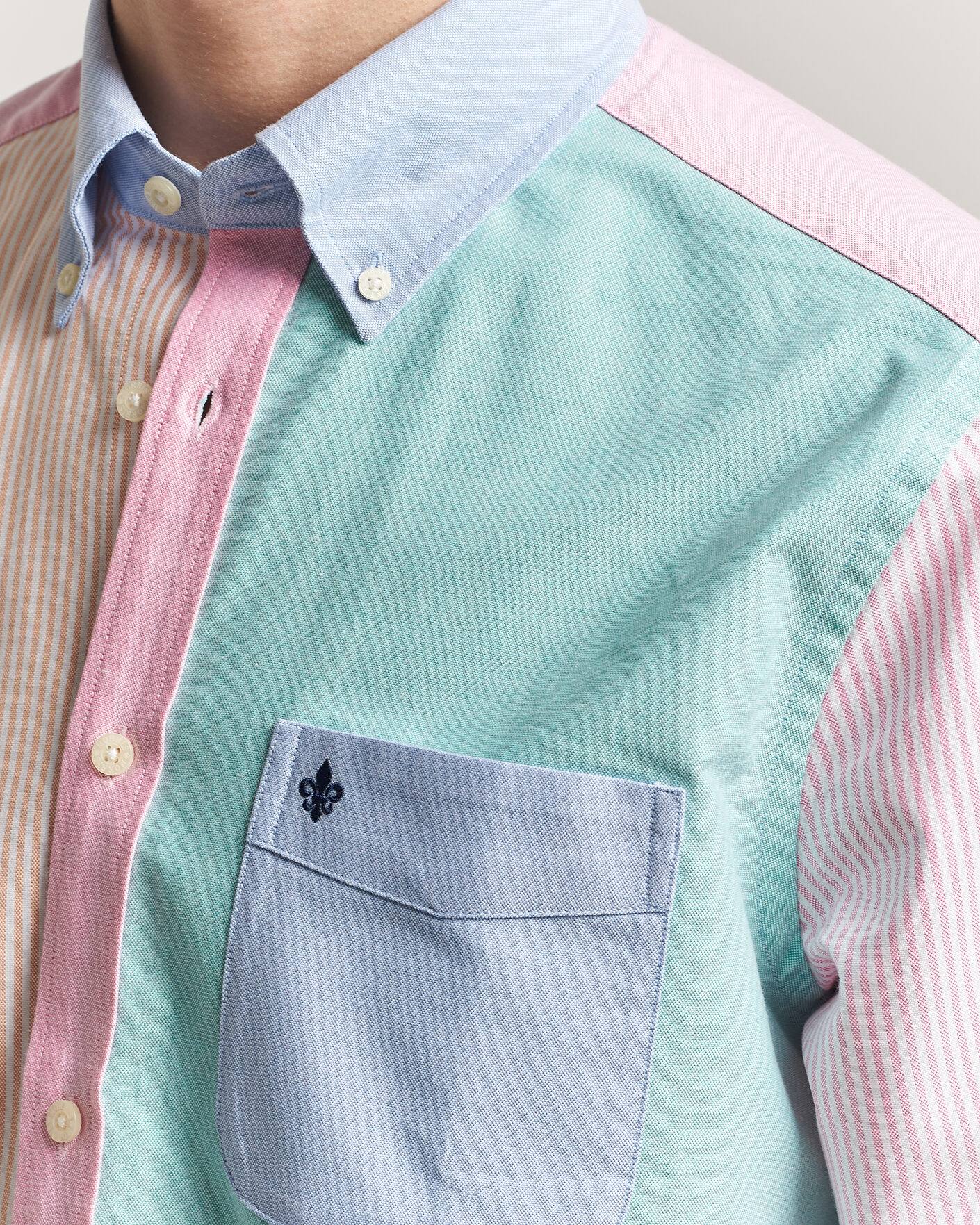 Hombres | Camisas | Morris | Oxford Mix Shirt Multi