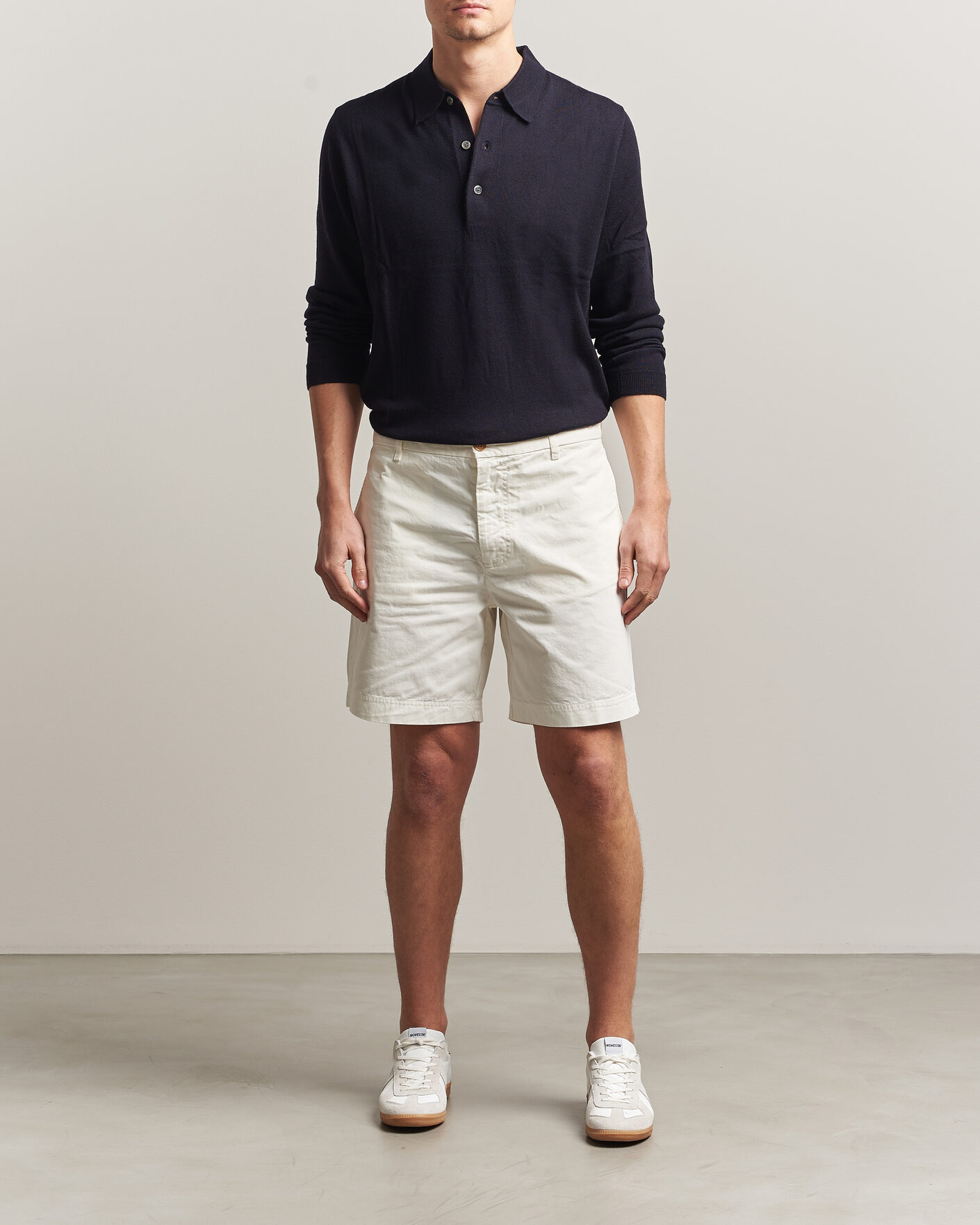 Hombres | Pantalones cortos | Morris | Original Chino Shorts Off White