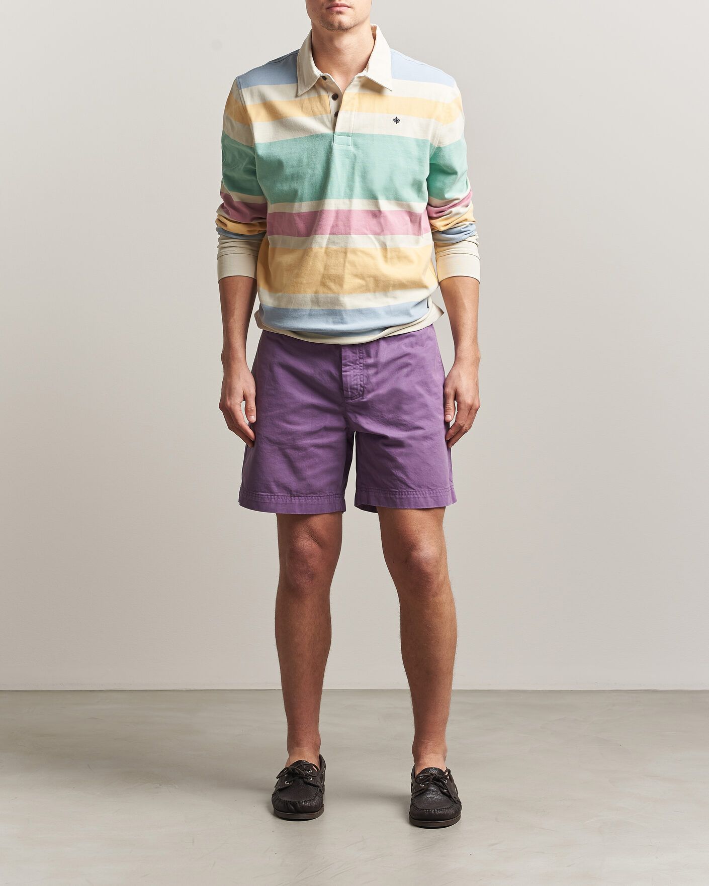 Hombres | Pantalones cortos | Morris | Original Chino Shorts Purple