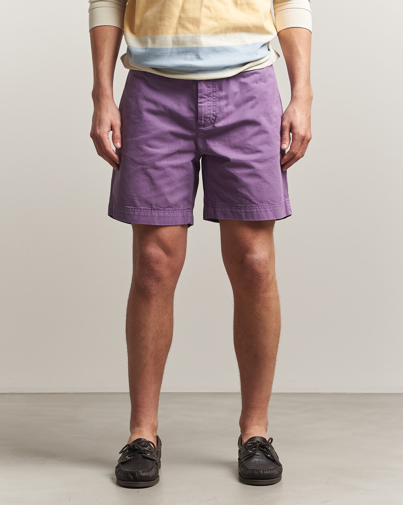 Hombres | Pantalones cortos | Morris | Original Chino Shorts Purple