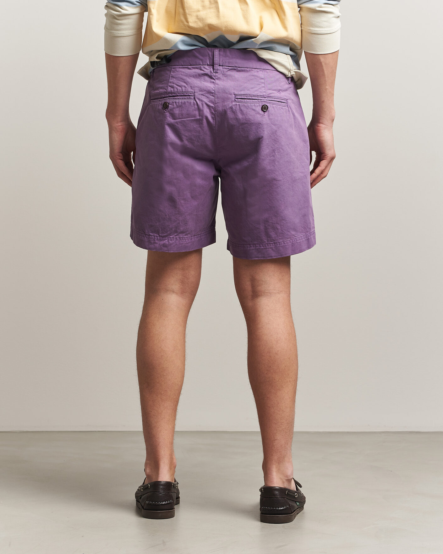 Hombres | Pantalones cortos | Morris | Original Chino Shorts Purple