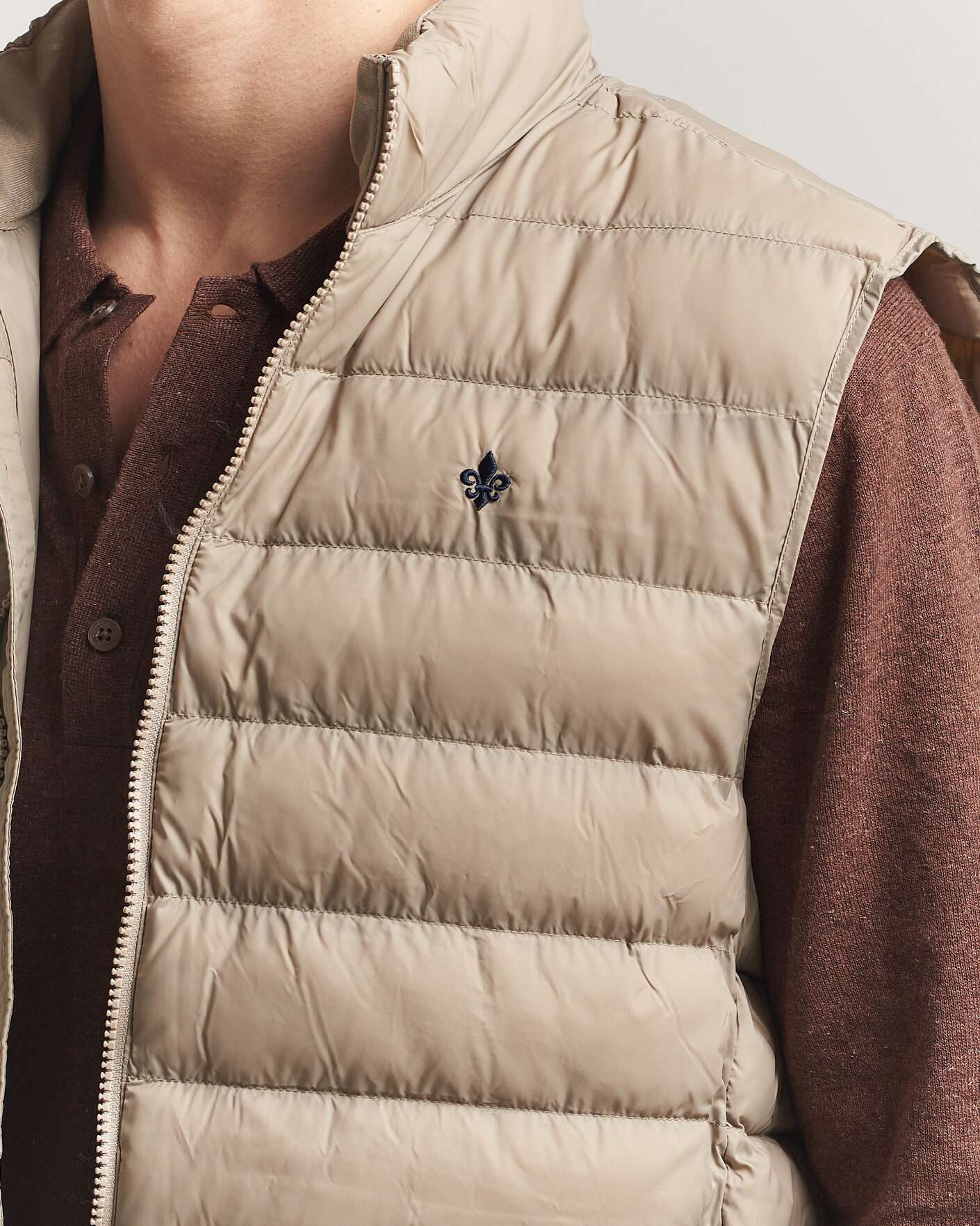 Hombres | Chalecos | Morris | Norfolk Liner Vest Khaki